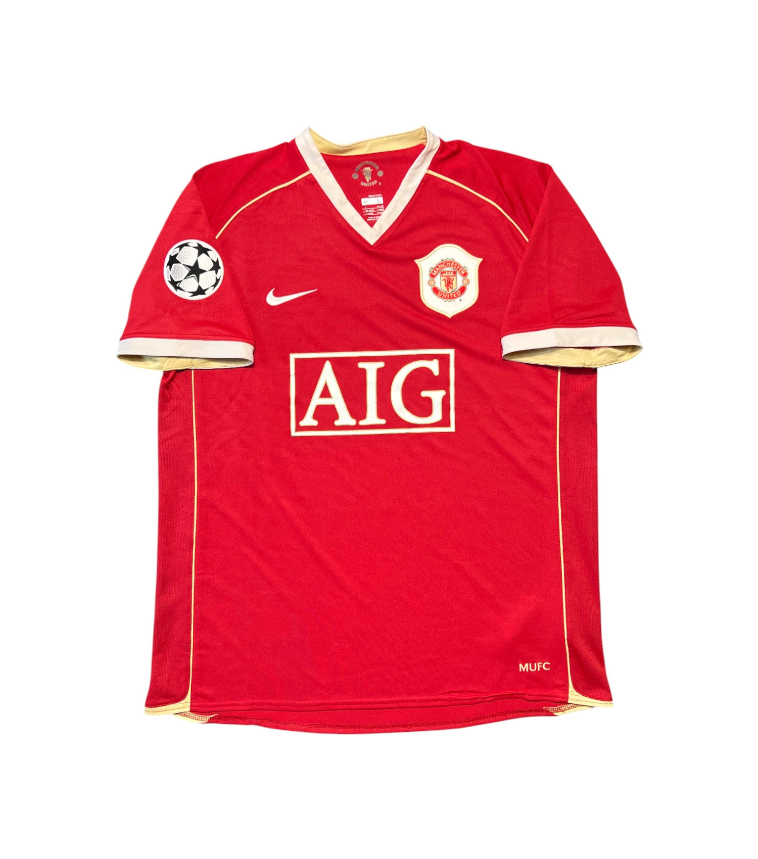 Manchester United 2006-07 "Cristiano Ronaldo" Heim Trikot (L) nike