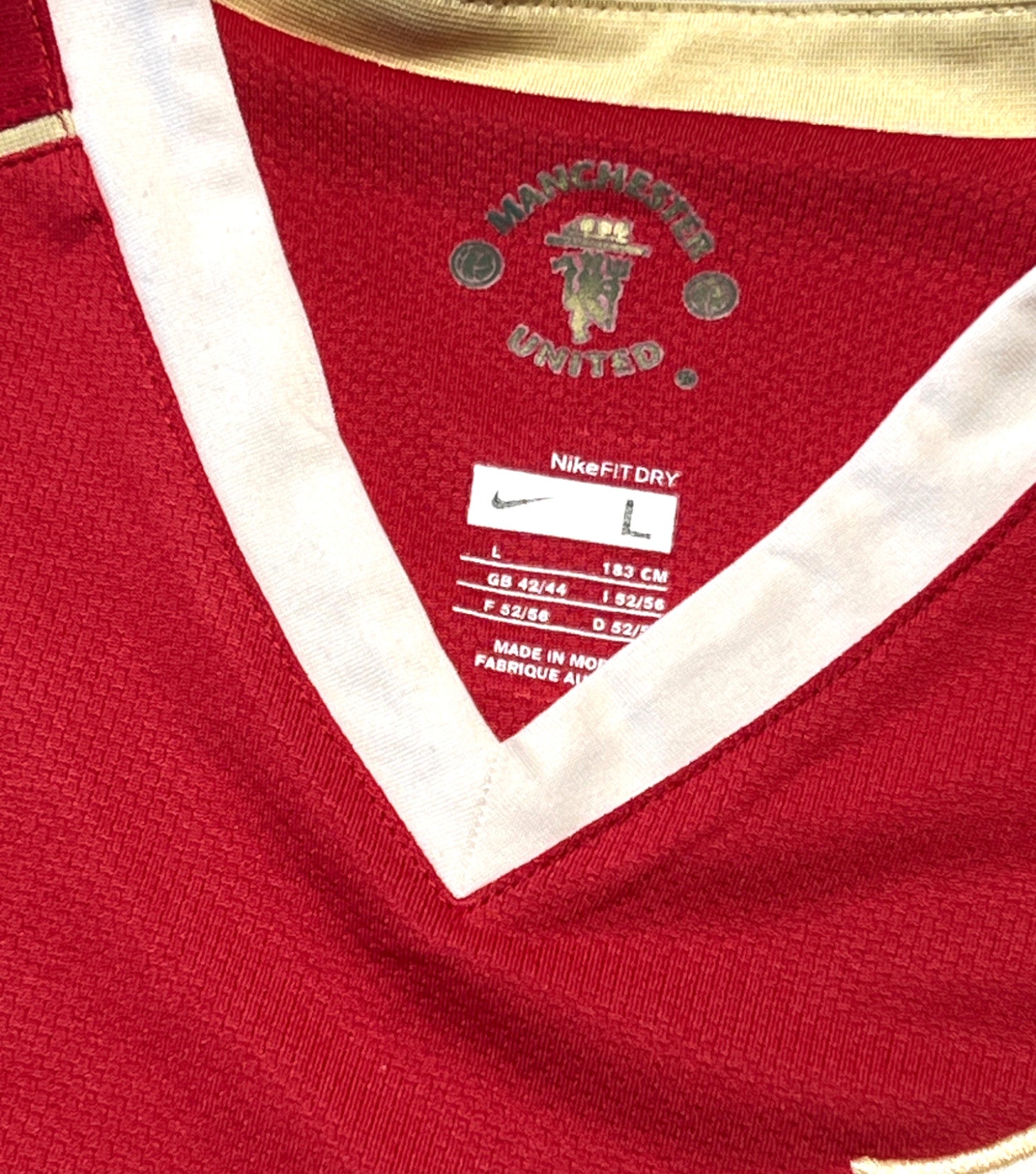 Manchester United 2006-07 "Cristiano Ronaldo" Heim Trikot (L) nike