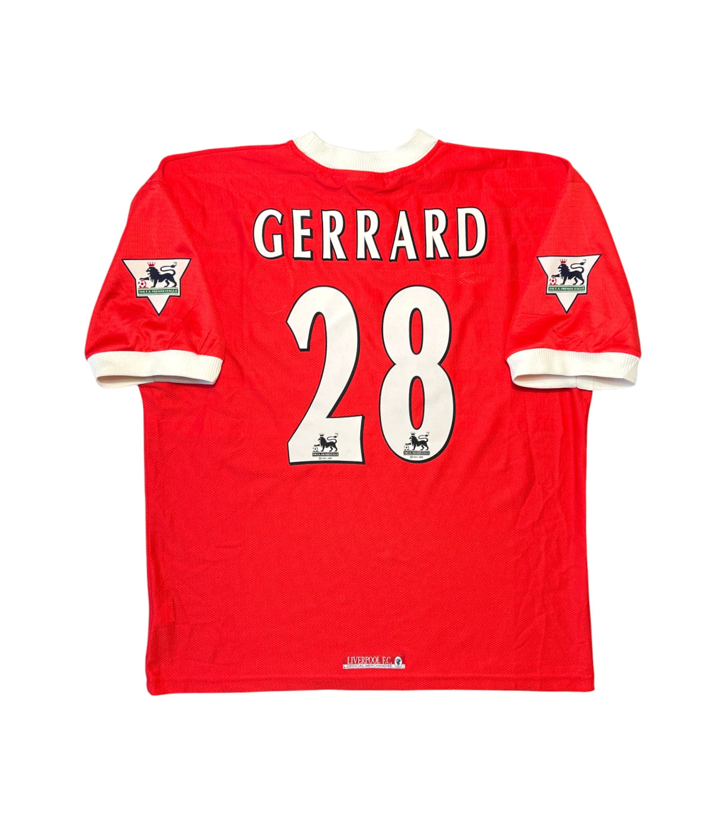 Liverpool 1998-00 "Gerrard" Heim Trikot (XL) reebok