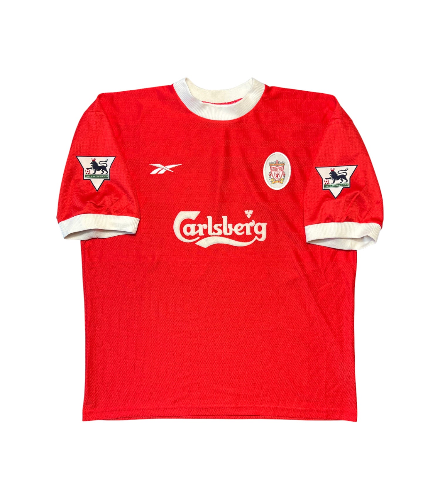 Liverpool 1998-00 "Gerrard" Heim Trikot (XL) reebok