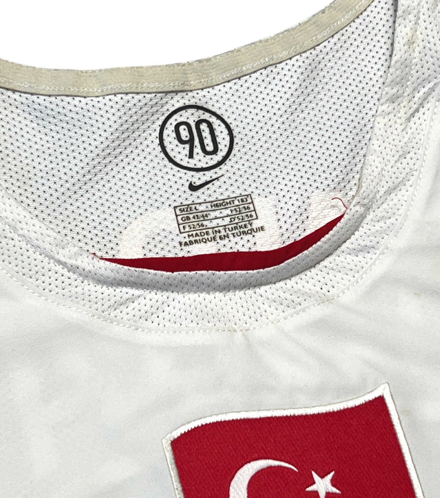 Türkei 2004-06 "Tuncay" Auswärts Trikot L nike