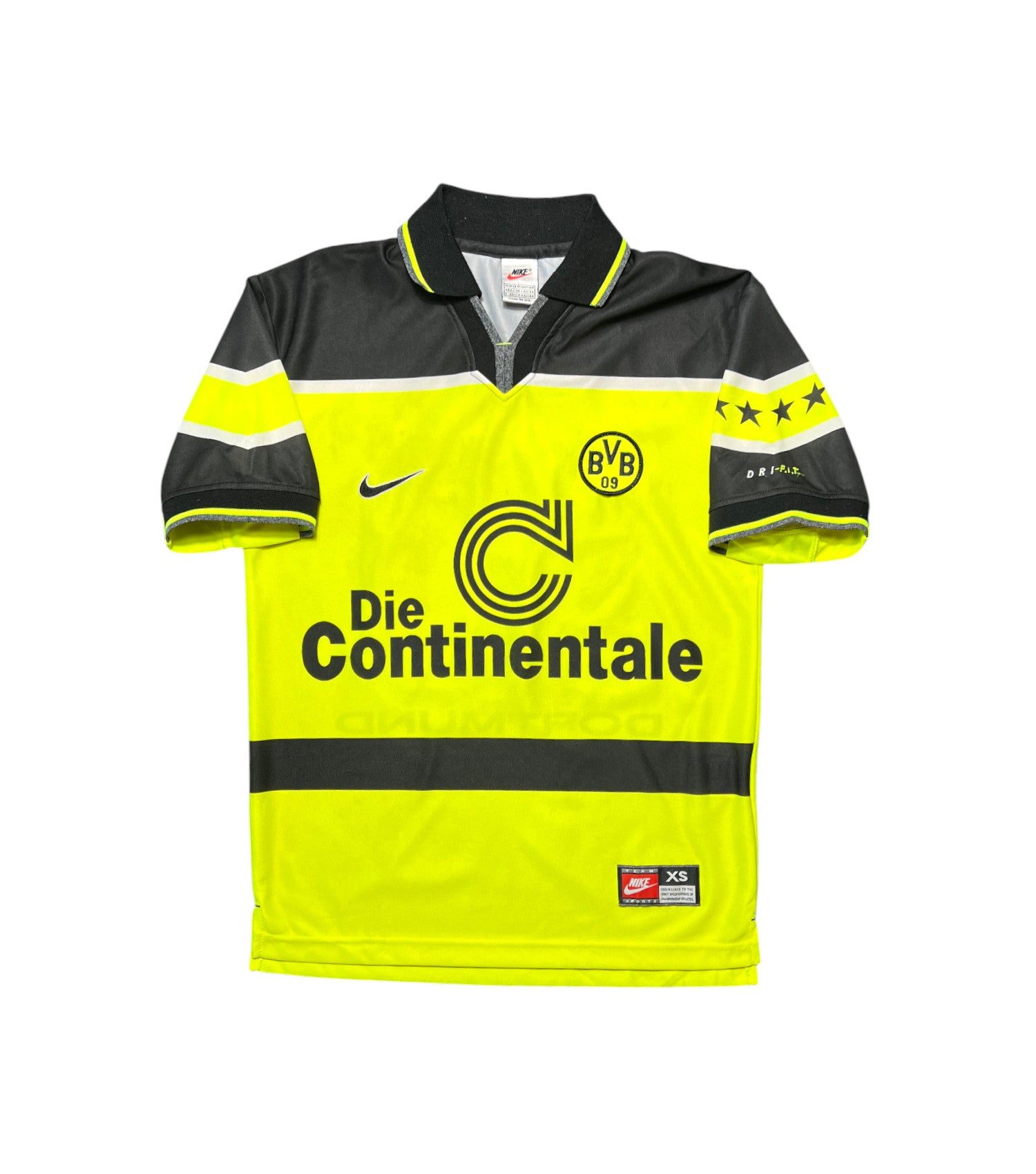 Borussia Dortmund 1997-98 Heim Trikot (XS) nike