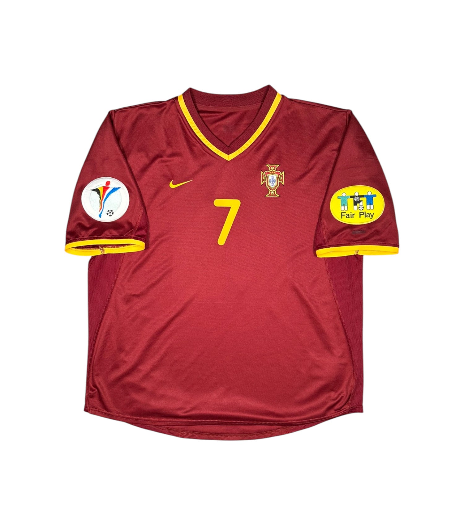 Portugal 2000-02 "Figo" Heim Trikot (L) nike