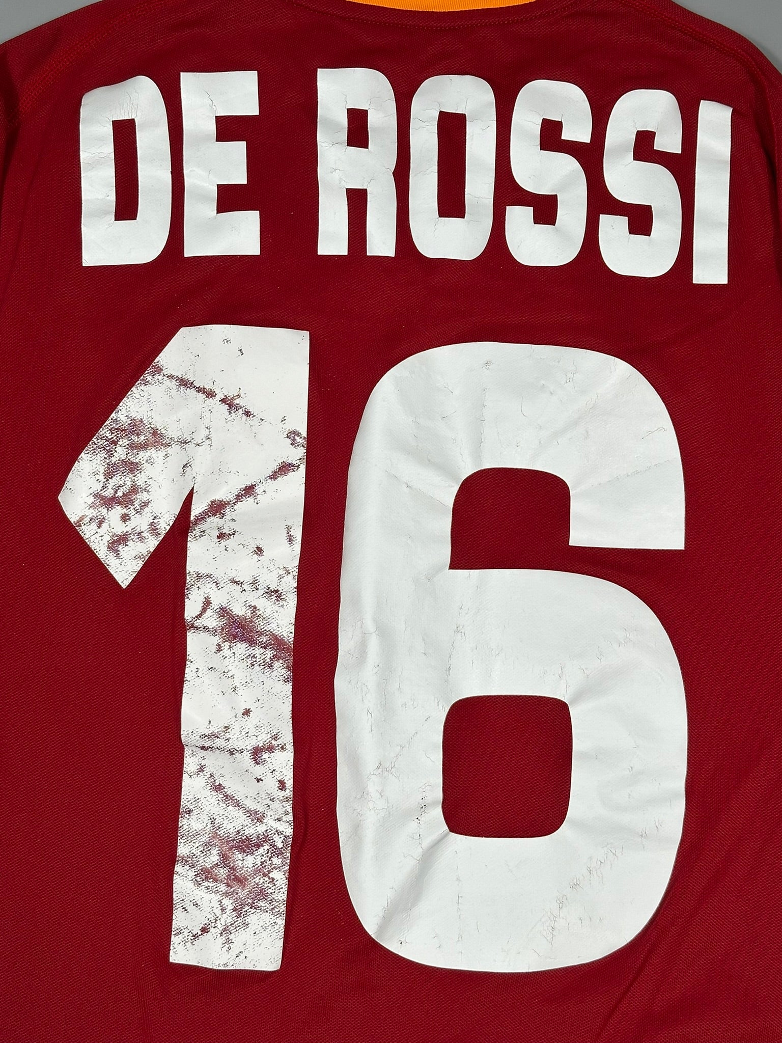 AS Rom 2007-08 "De Rossi" Heim Trikot (M) kappa