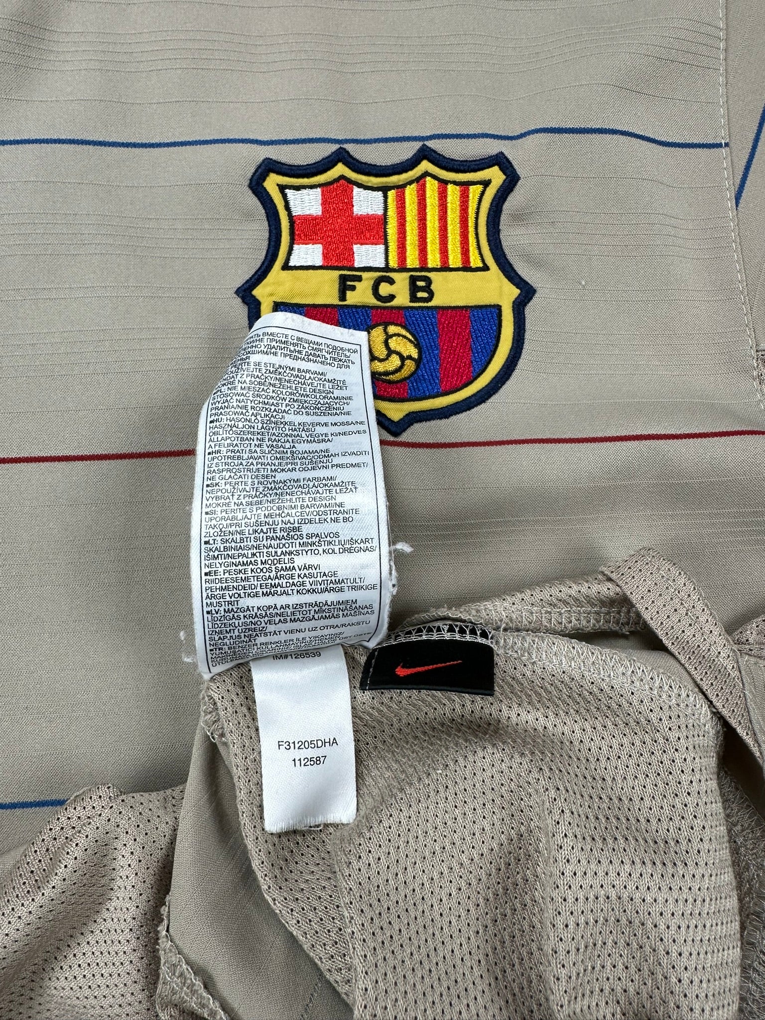 Barcelona 2004-05 "Ronaldinho" Drittes Trikot M nike
