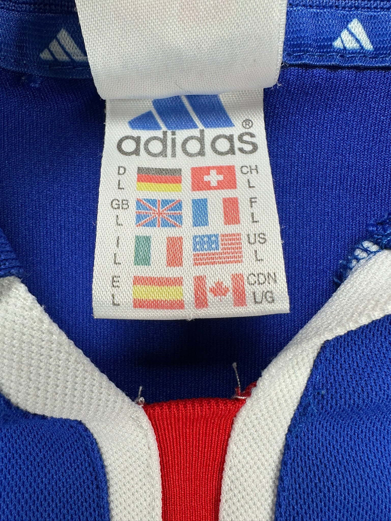 Frankreich 2000-02 "Zidane" Heim Trikot L adidas