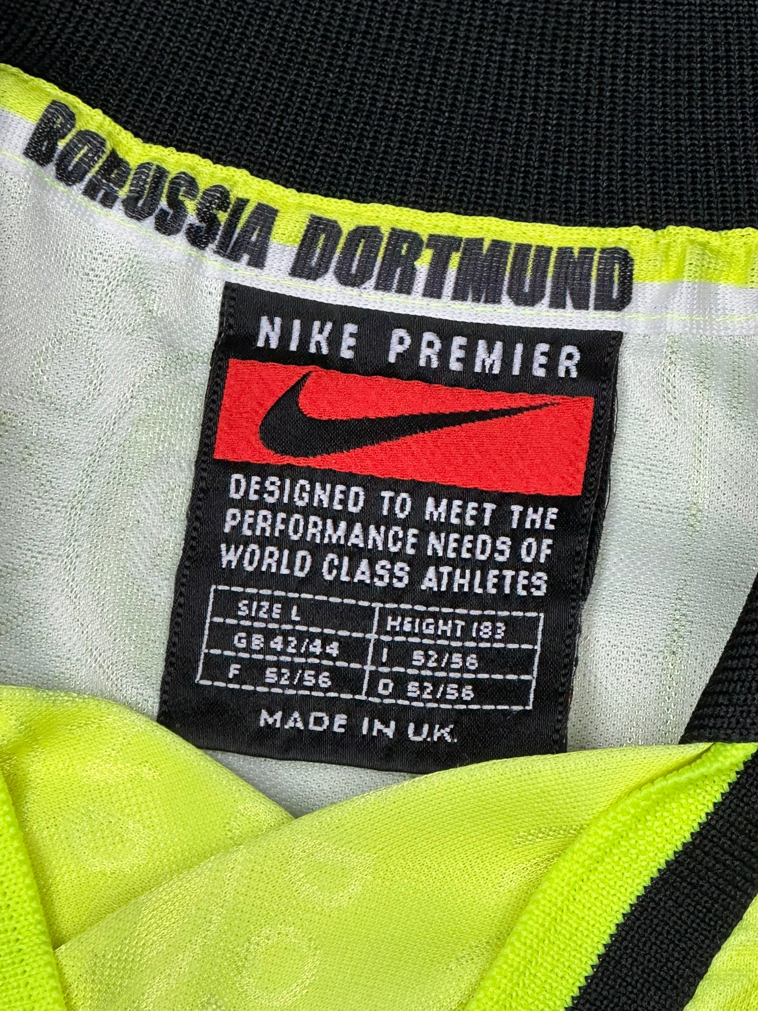 Borussia Dortmund 1996-97 Heim Trikot (L) nike