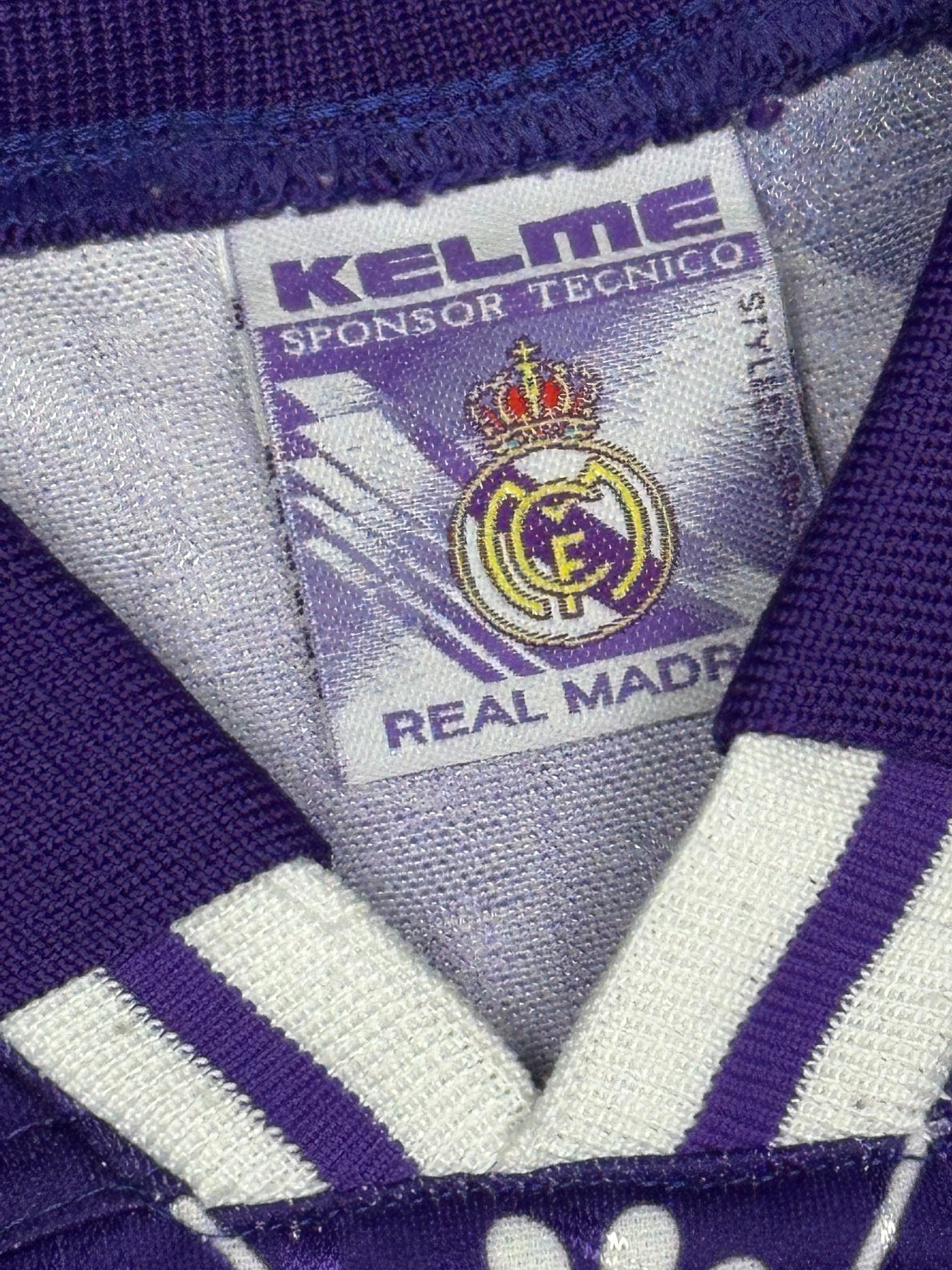 Real Madrid 1996-97 Auswärts Trikot (XL) KELME