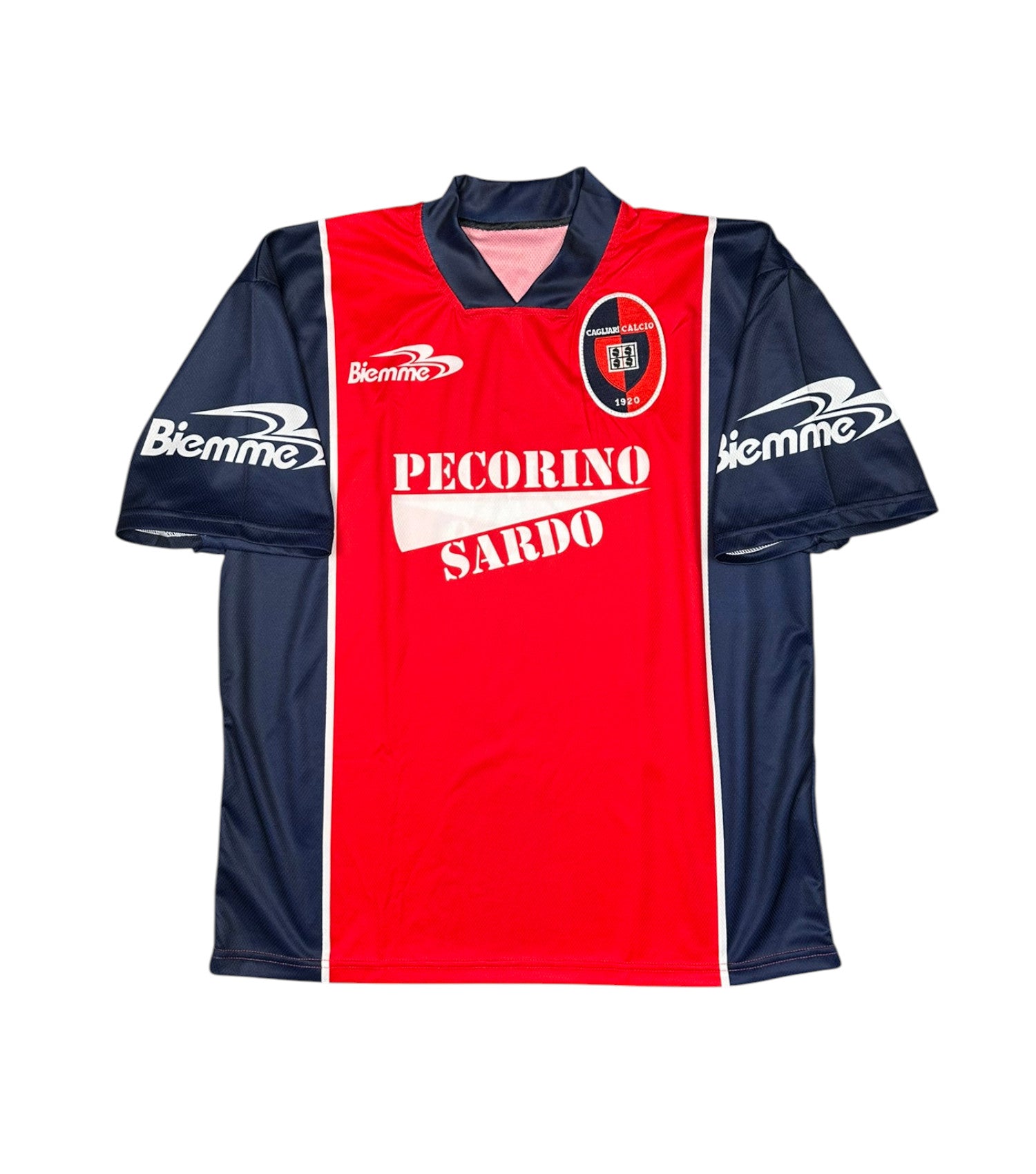 Cagliari Calcio 1999-00 Trainigsshirt (M/L) Biemme