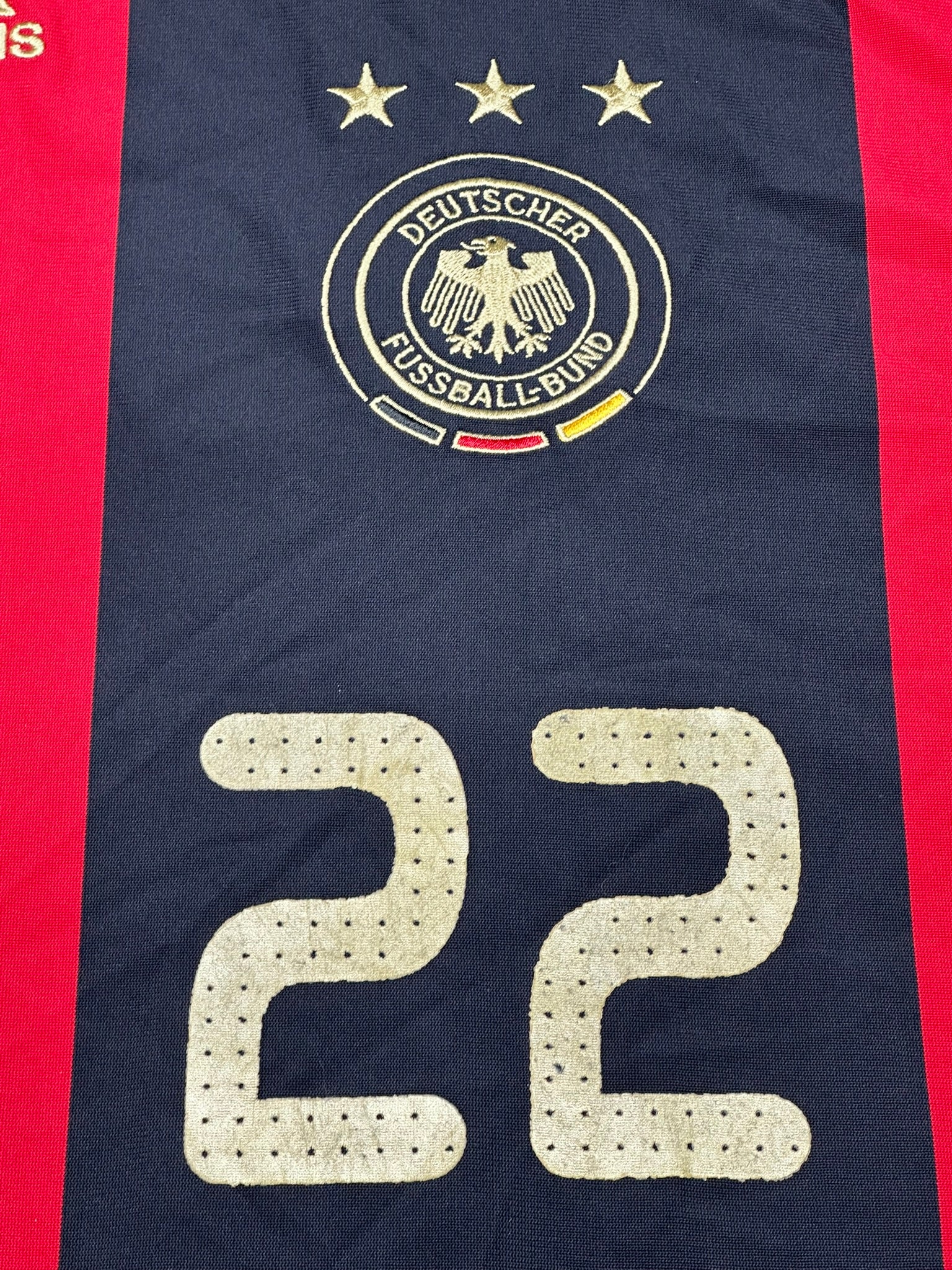 Deutschland 2008-10 "Kuranyi" Auswärts Trikot (M) adidas