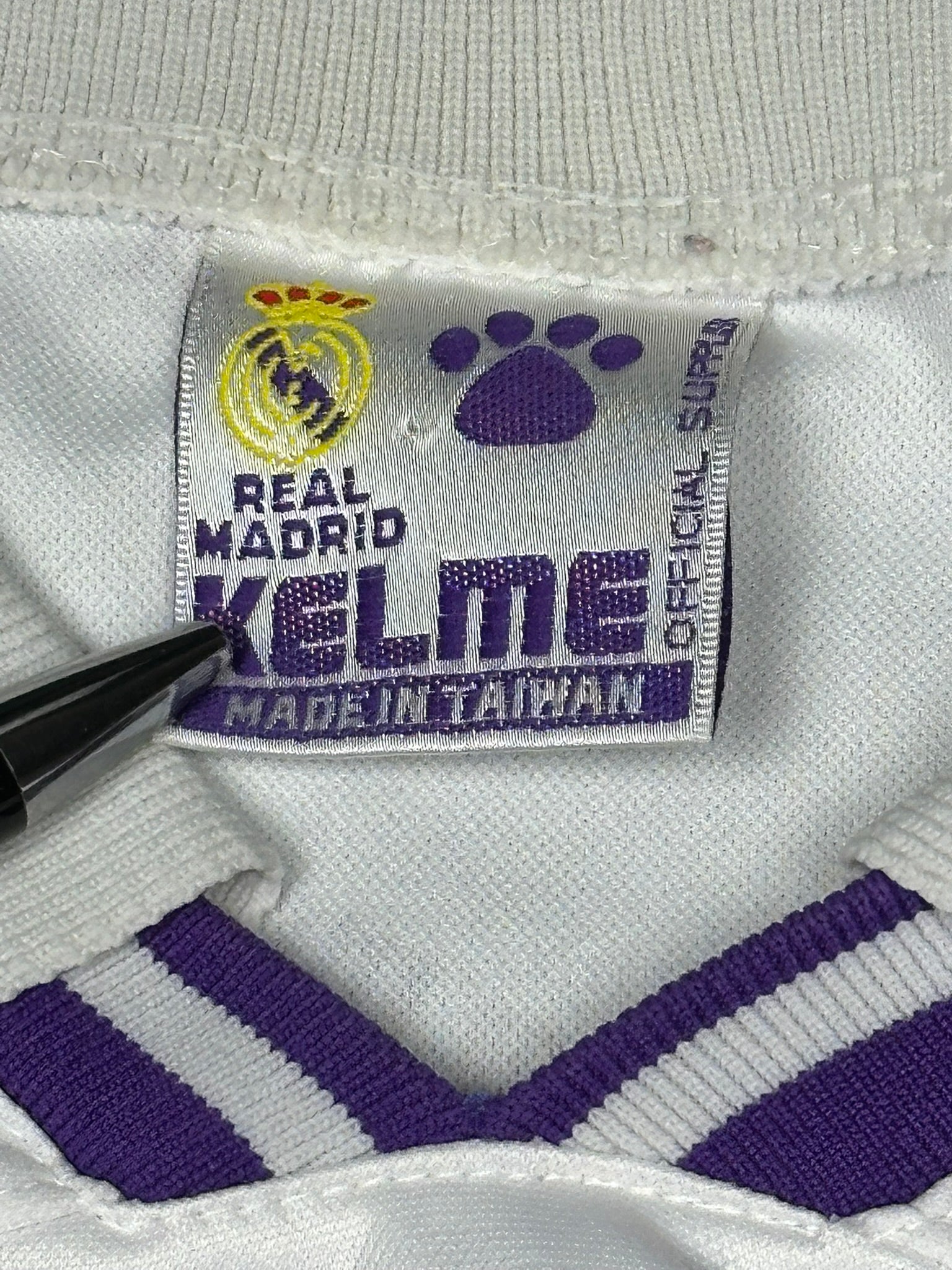 Real Madrid 1994-96 "Laudrup" Heim Trikot (XL) KELME