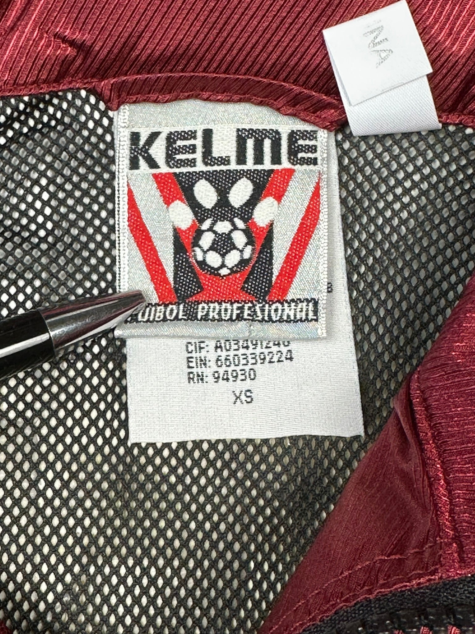 FC Turin Regenjacke (XS) KELME