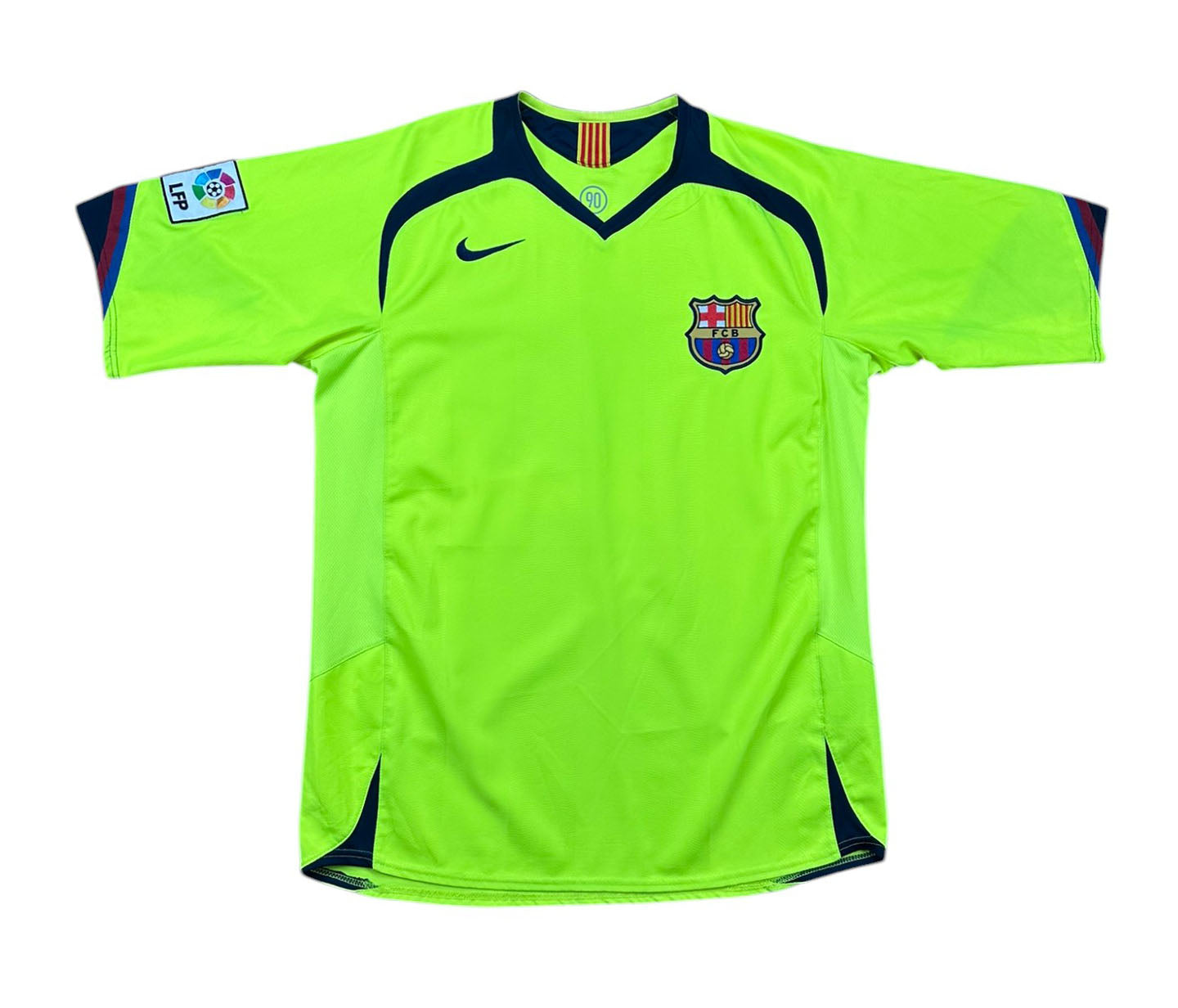 FC Barcelona 2005-06 "Van Bronckhorst" Auswärts Trikot M nike total 90