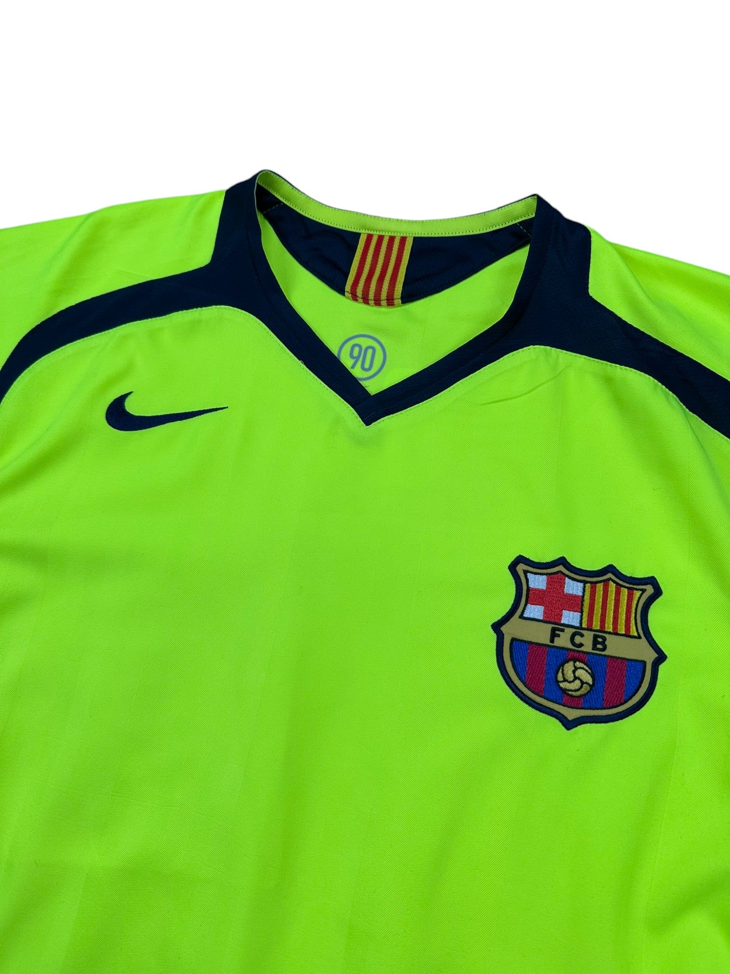 FC Barcelona 2005-06 "Van Bronckhorst" Auswärts Trikot M nike total 90