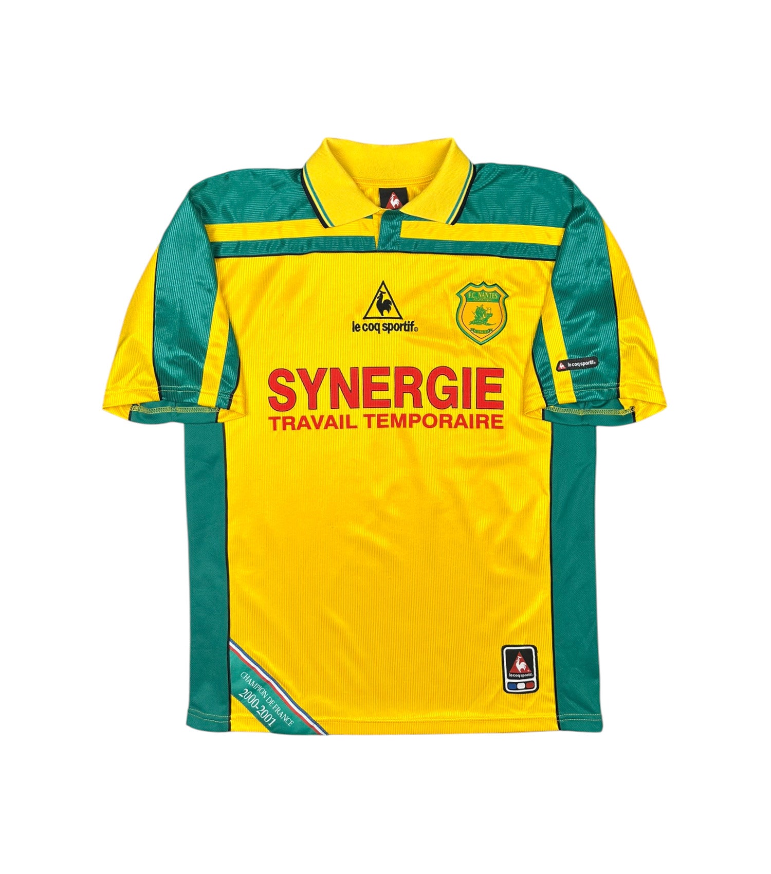 Nantes 2000-02 Heim Trikot (XL) le coq sportif