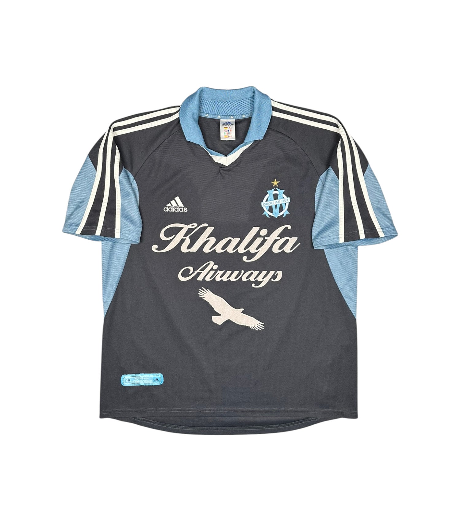 Olympique Marseille 2001-02 Auswärts Trikot (L) adidas
