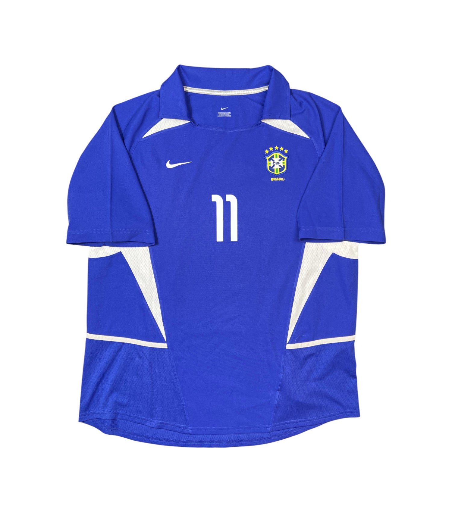 Brasilien 2002-04 "Ronaldinho" Auswärts Trikot (L) nike