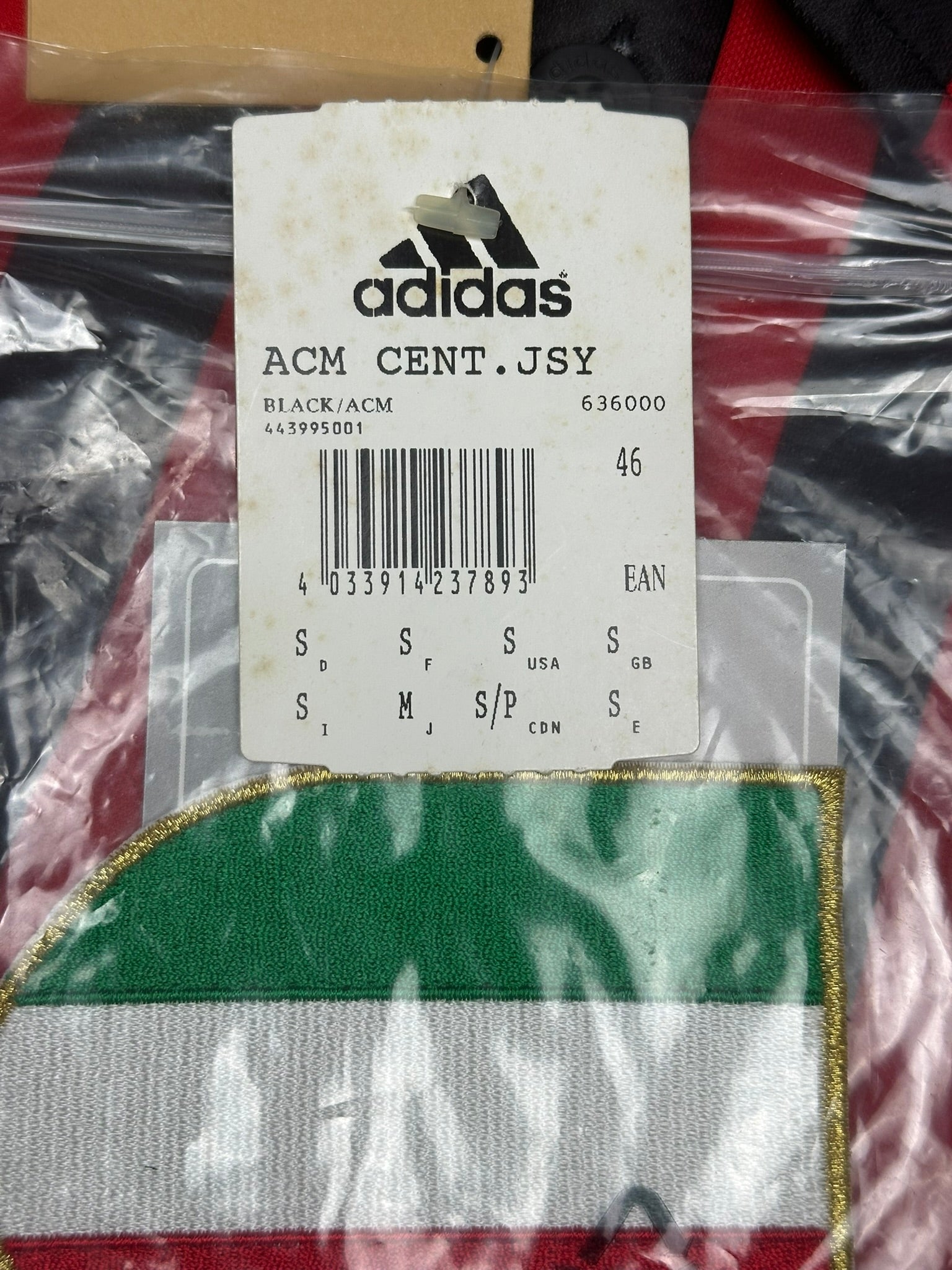 AC Mailand 1999-00 100 Jahre Trikot (S) adidas