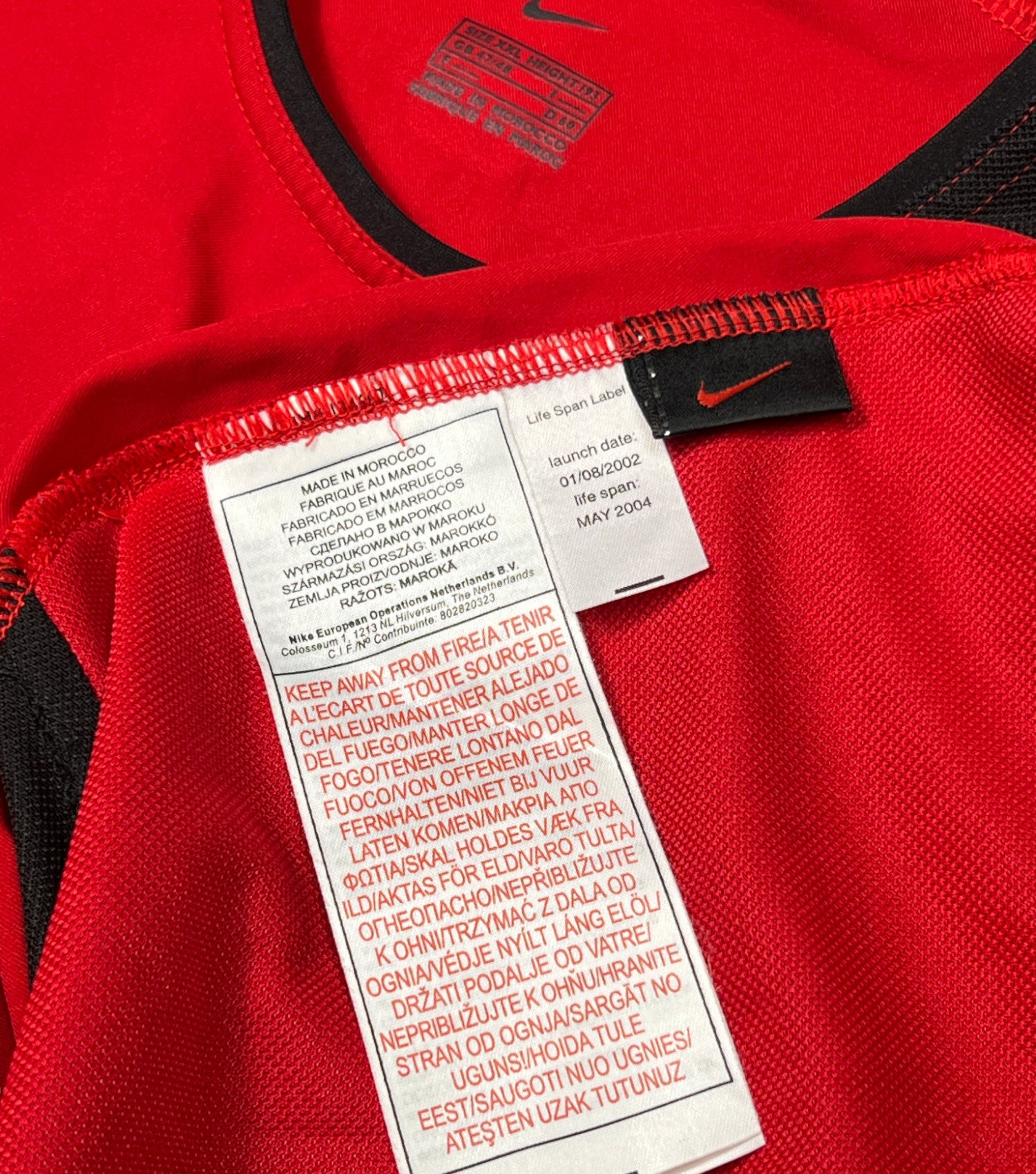 Manchester United 2002-04 "Cristiano Ronaldo" Heim Trikot (XXL) nike