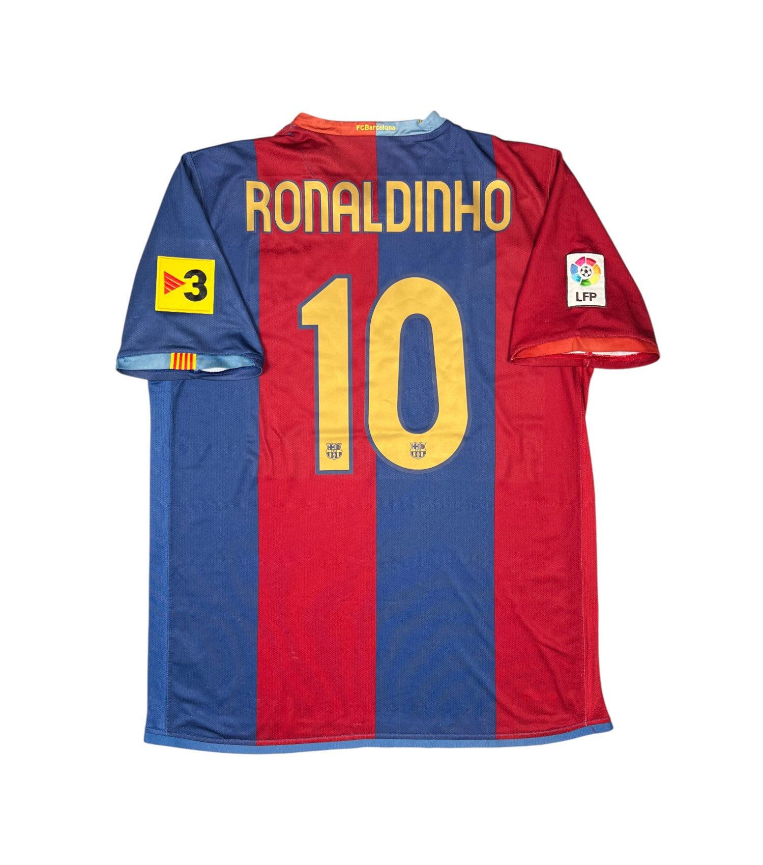 Barcelona 2006-07 "Ronaldinho" Heim Trikot (L) nike