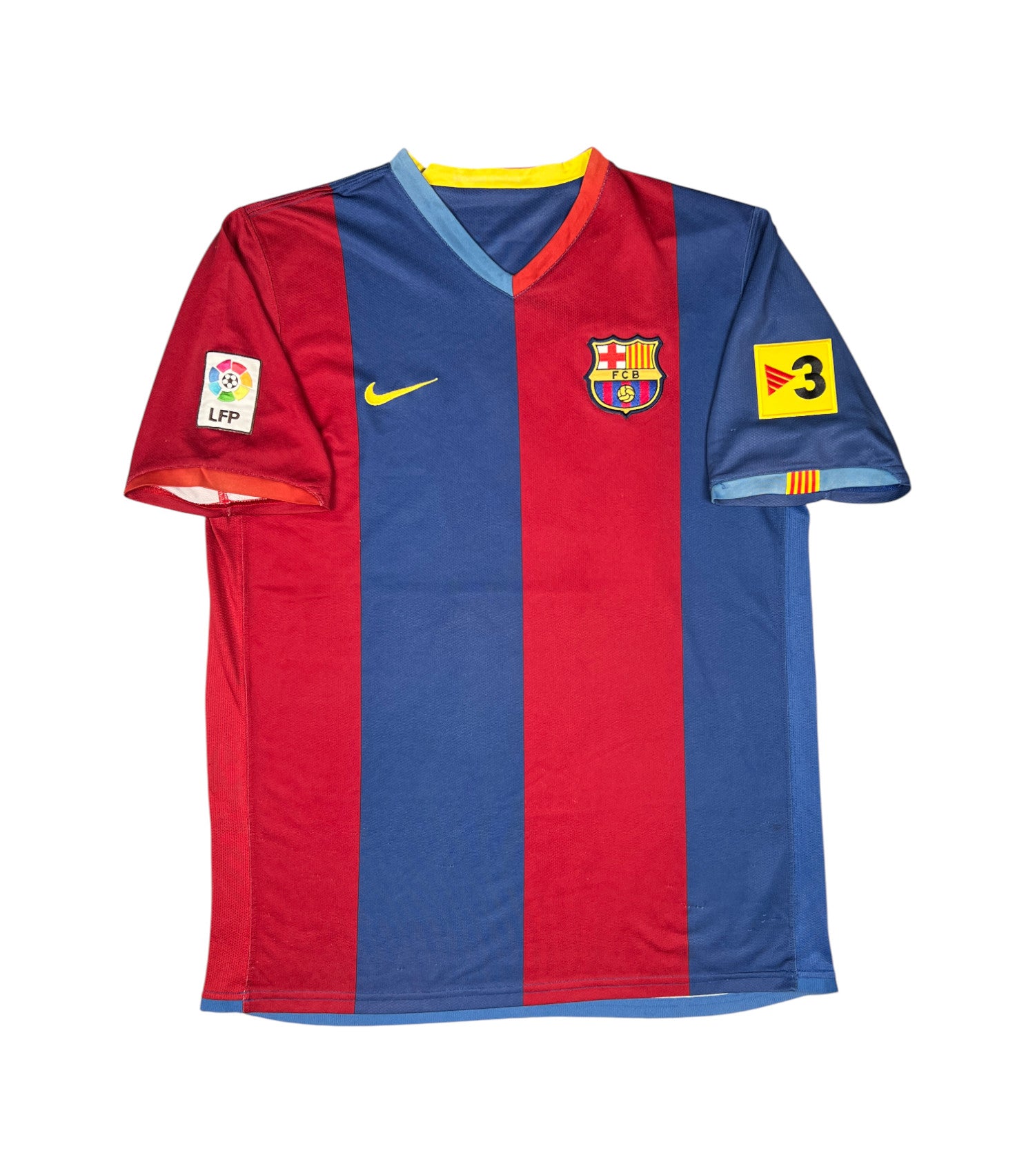 Barcelona 2006-07 "Ronaldinho" Heim Trikot (L) nike