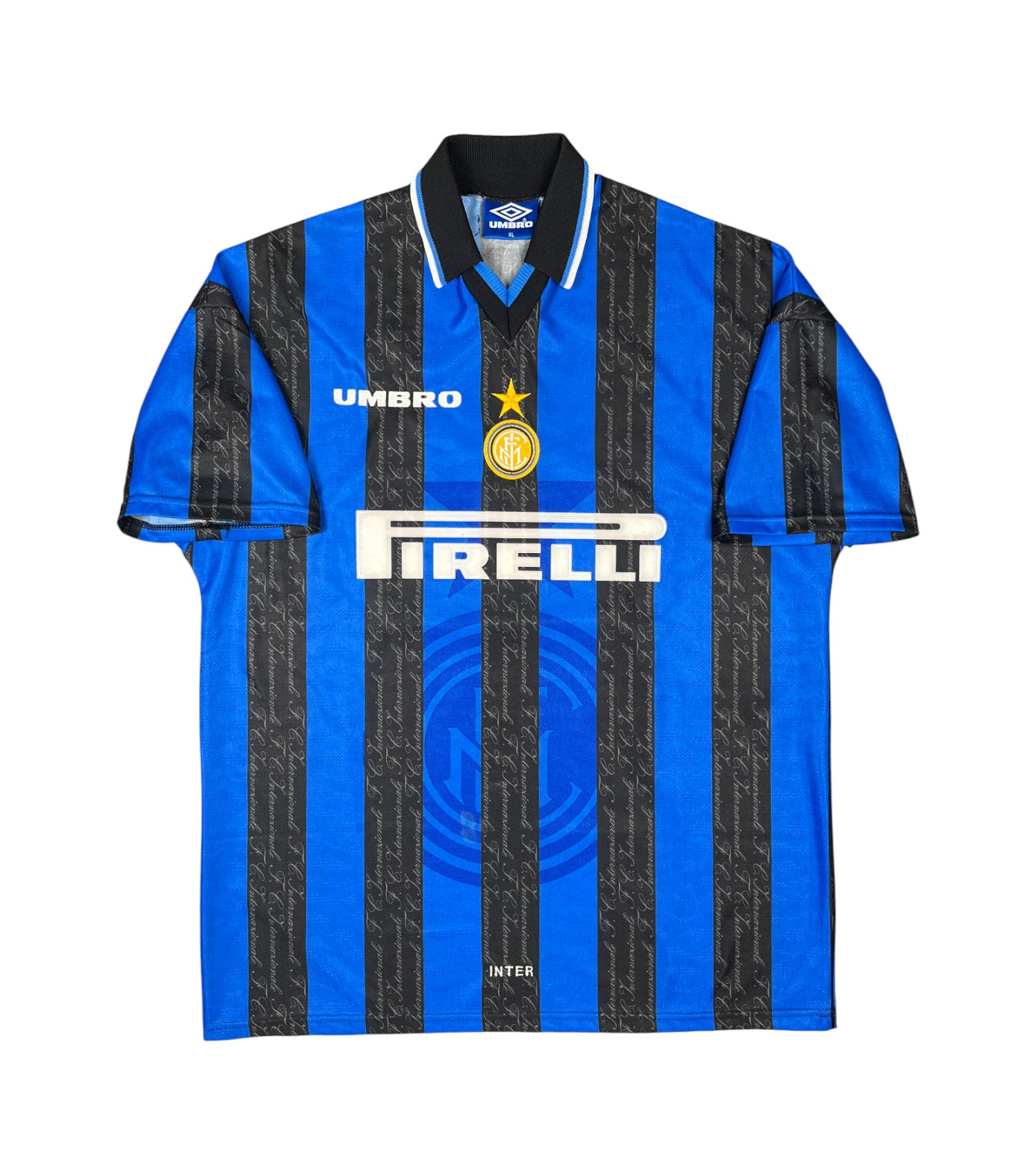 Inter Mailand 1997-98 "Ronaldo" Heim Trikot (XL) umbro