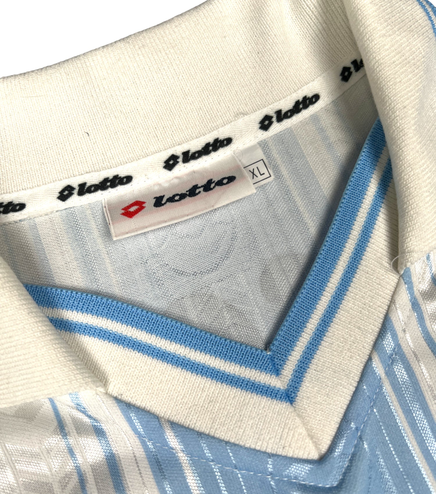 [SPIELVORBEREITET/GETRAGEN] Treviso 1998-99 "Moscelli" Heim Trikot (XL) lotto