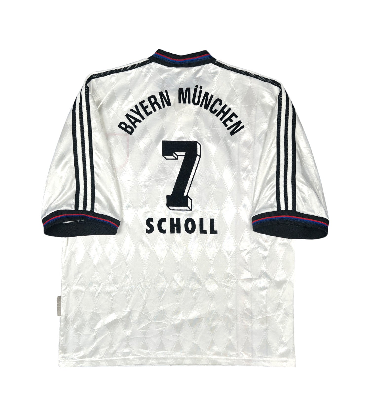 Bayern München 1996-98 "Scholl" Auswärts Trikot (XL) adidas