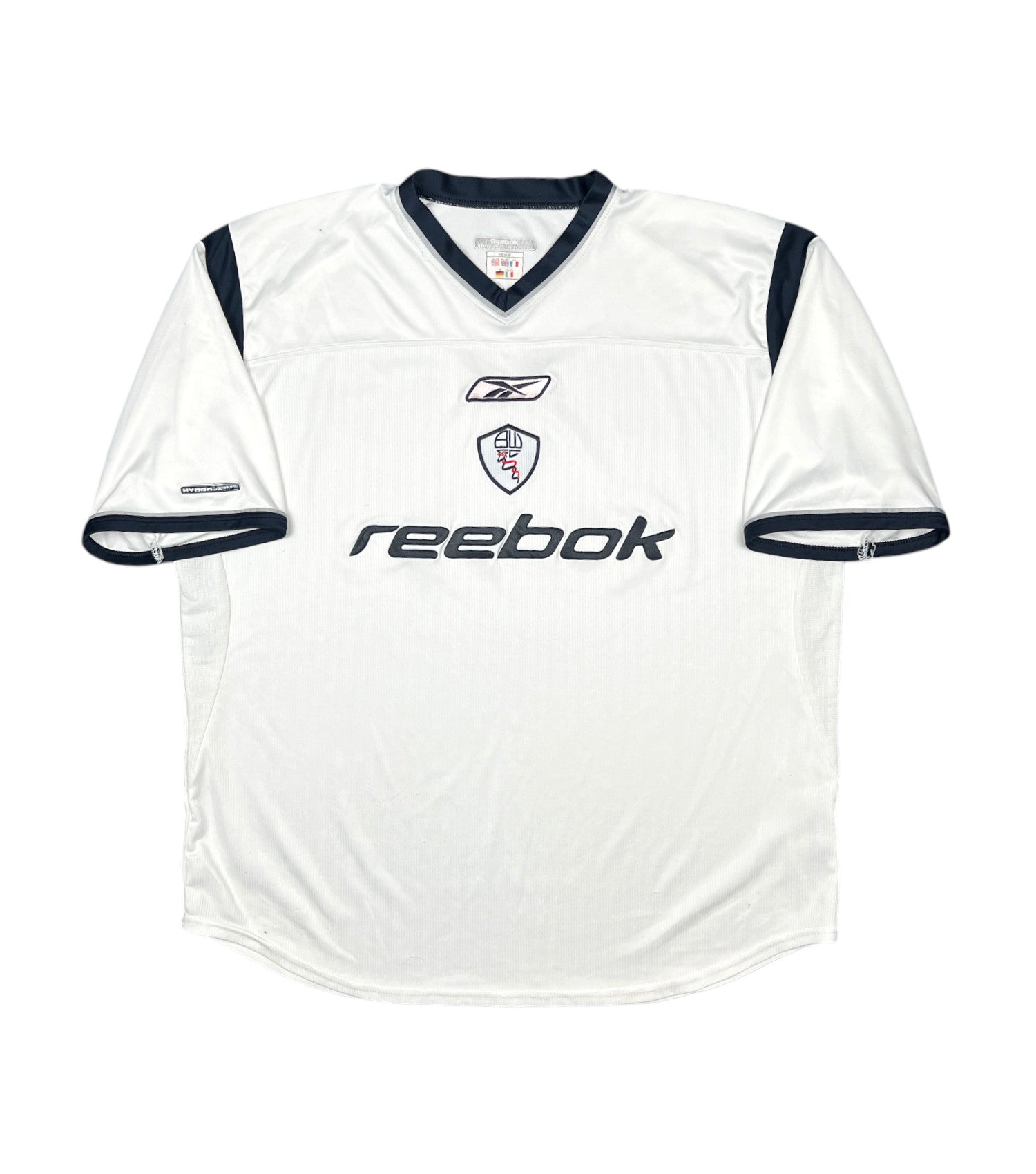 Bolton Wanderers 2001-03 Heim Trikot XL reebok