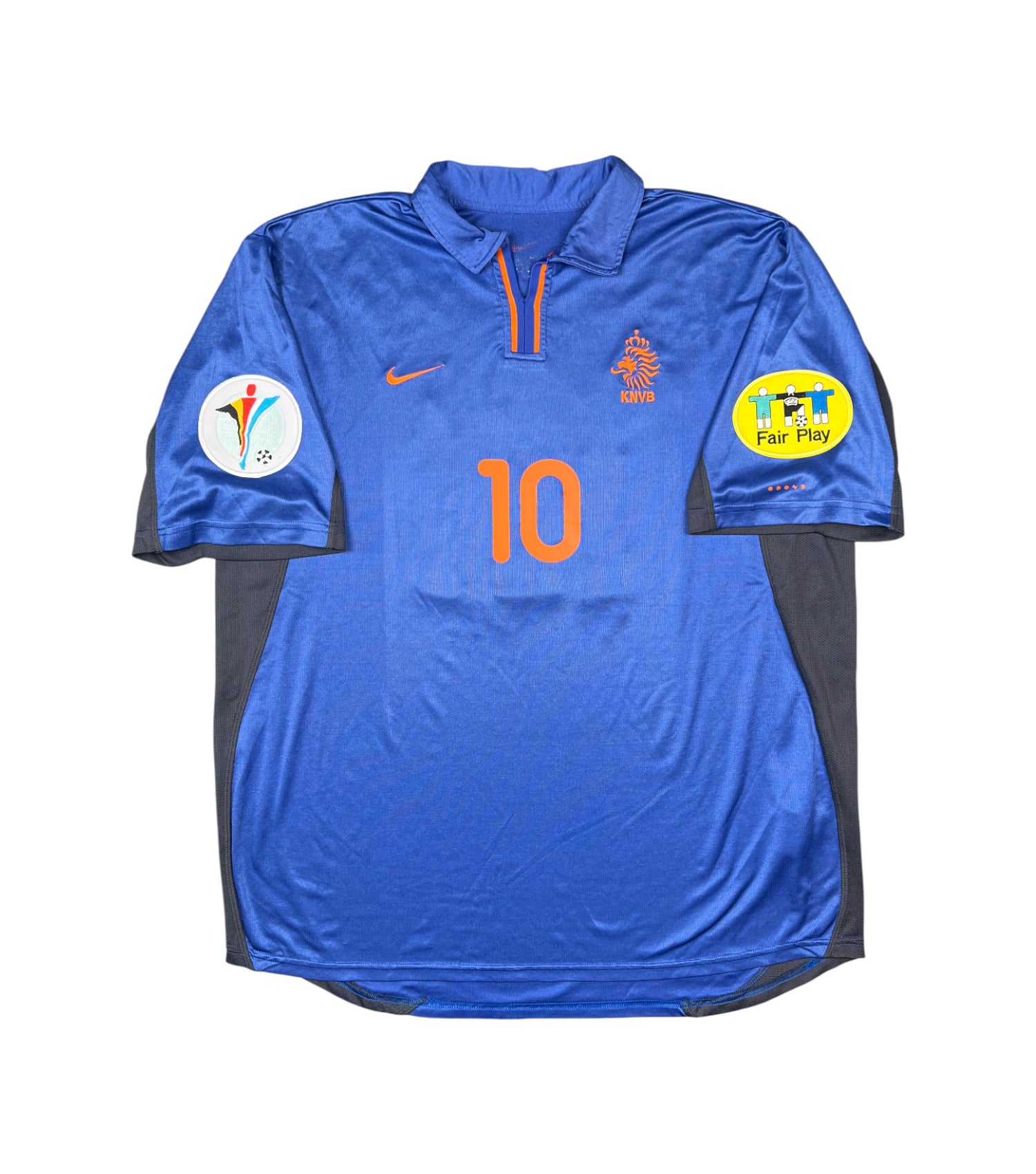 Niederlande 2000-02 "Bergkamp" Auswärts Trikot (XL) nike