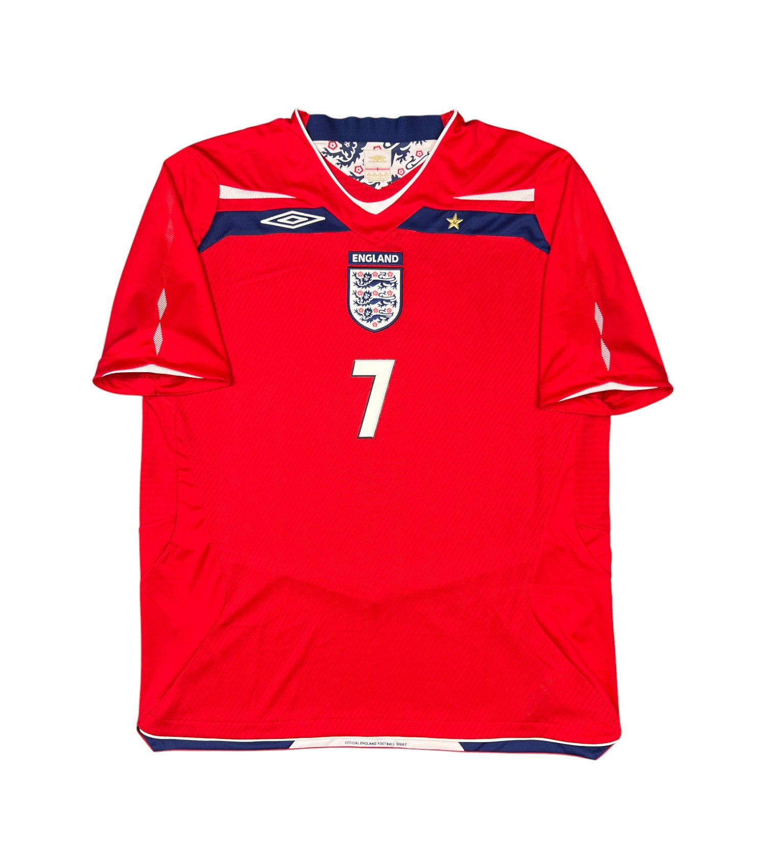 England 2008-10 "Beckham" Auswärts Trikot (XL) umbro