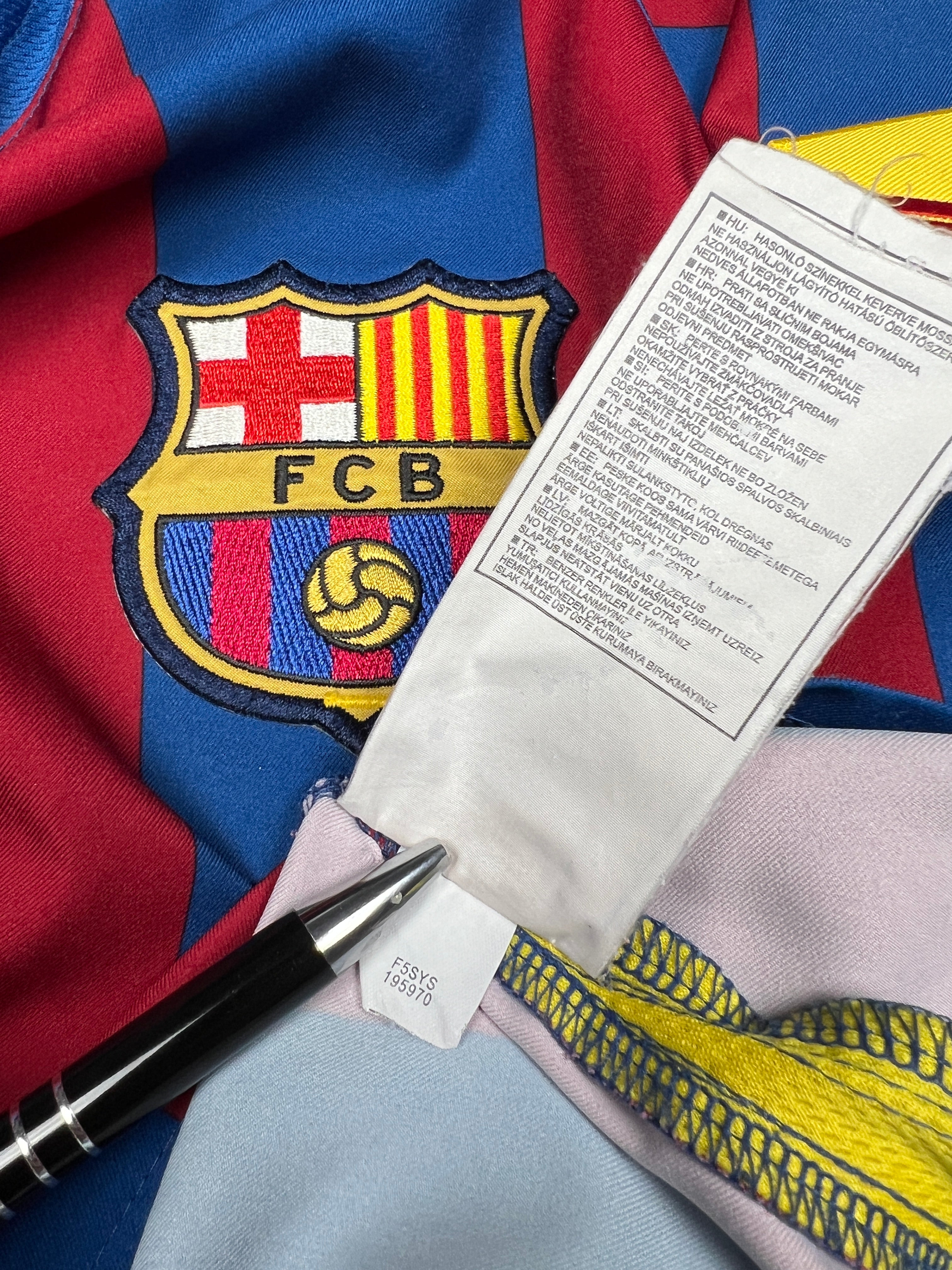 Barcelona 2005-06 "Messi" Heim Trikot (S) nike