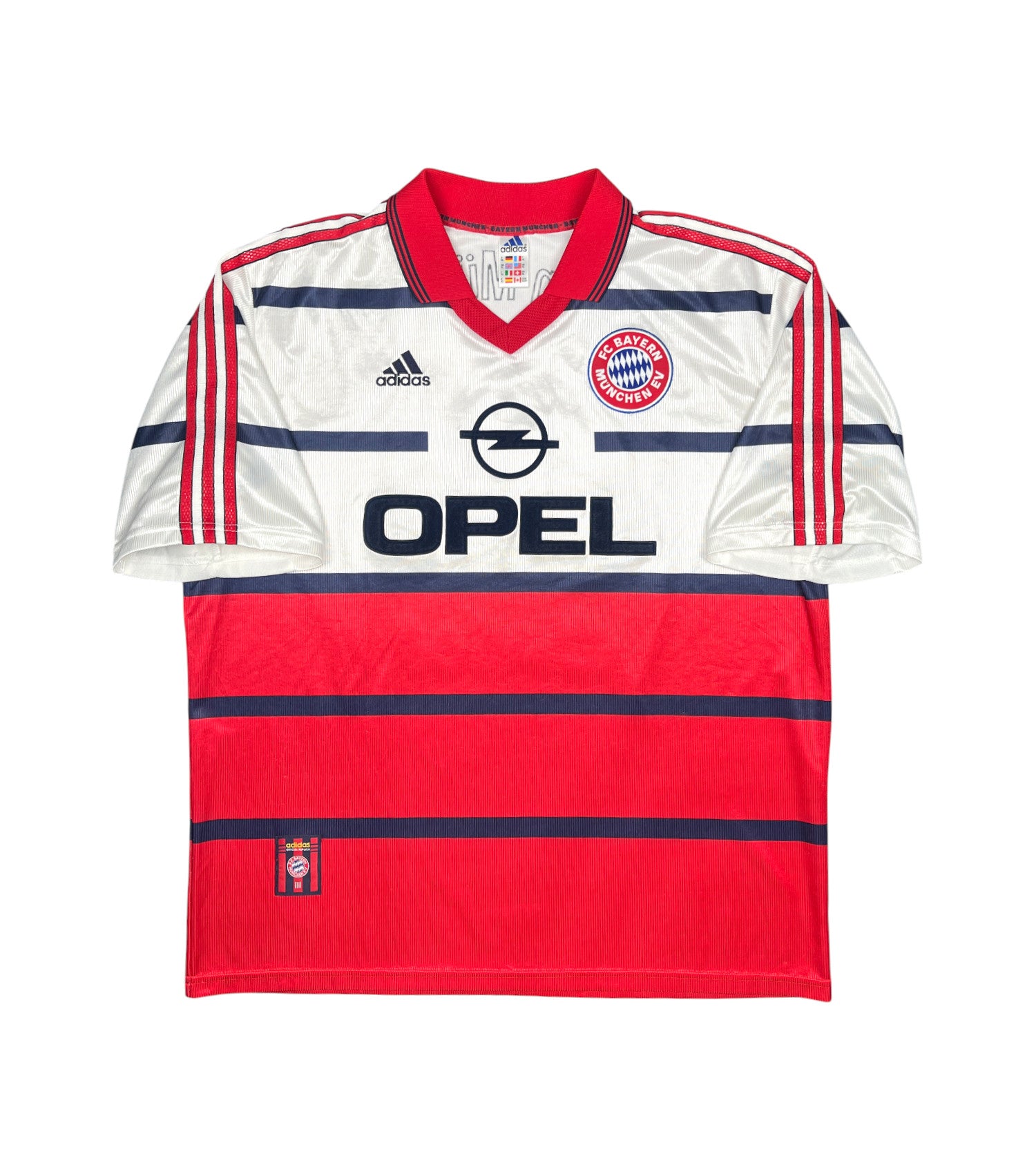 Bayern München 1998-00 "Basler" Auswärts Trikot (XL) adidas