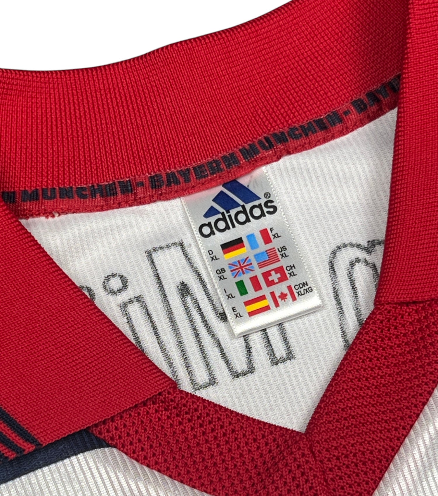 Bayern München 1998-00 "Basler" Auswärts Trikot (XL) adidas