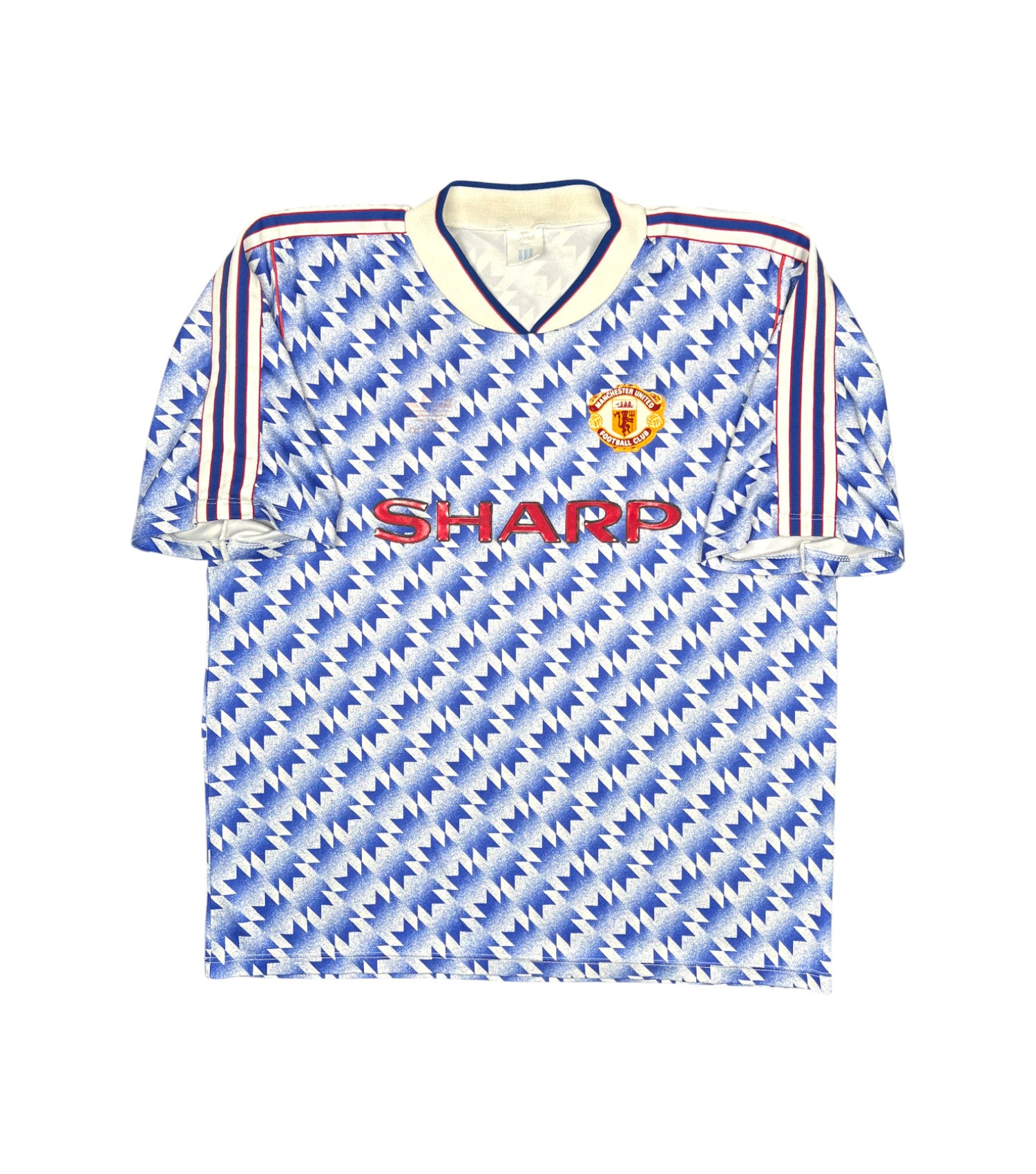 Manchester United 1990-92 Auswärts Trikot (L) adidas