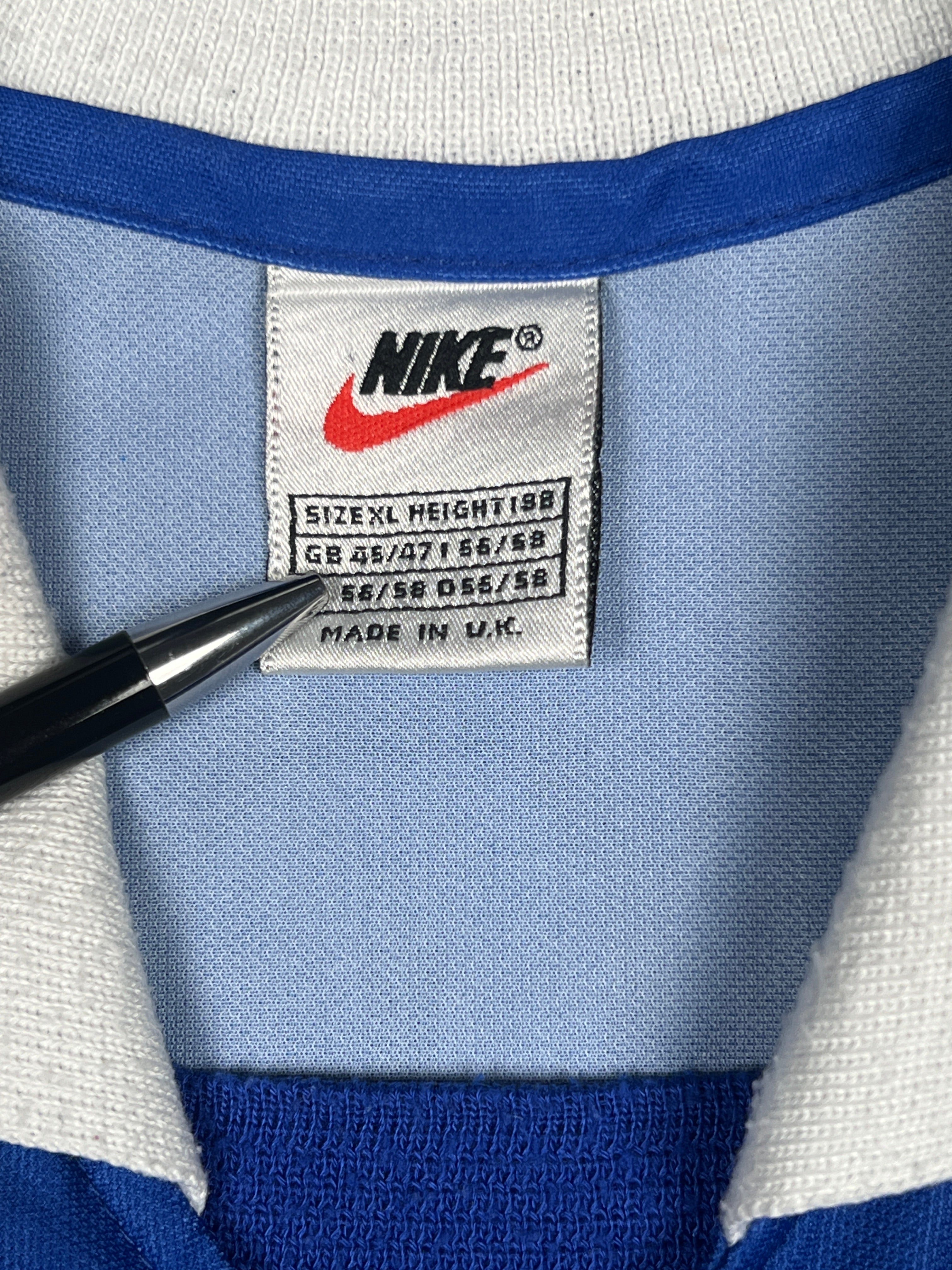 Glasgow Rangers 1997-99 "Gascoigne" Heim Trikot (XL) nike