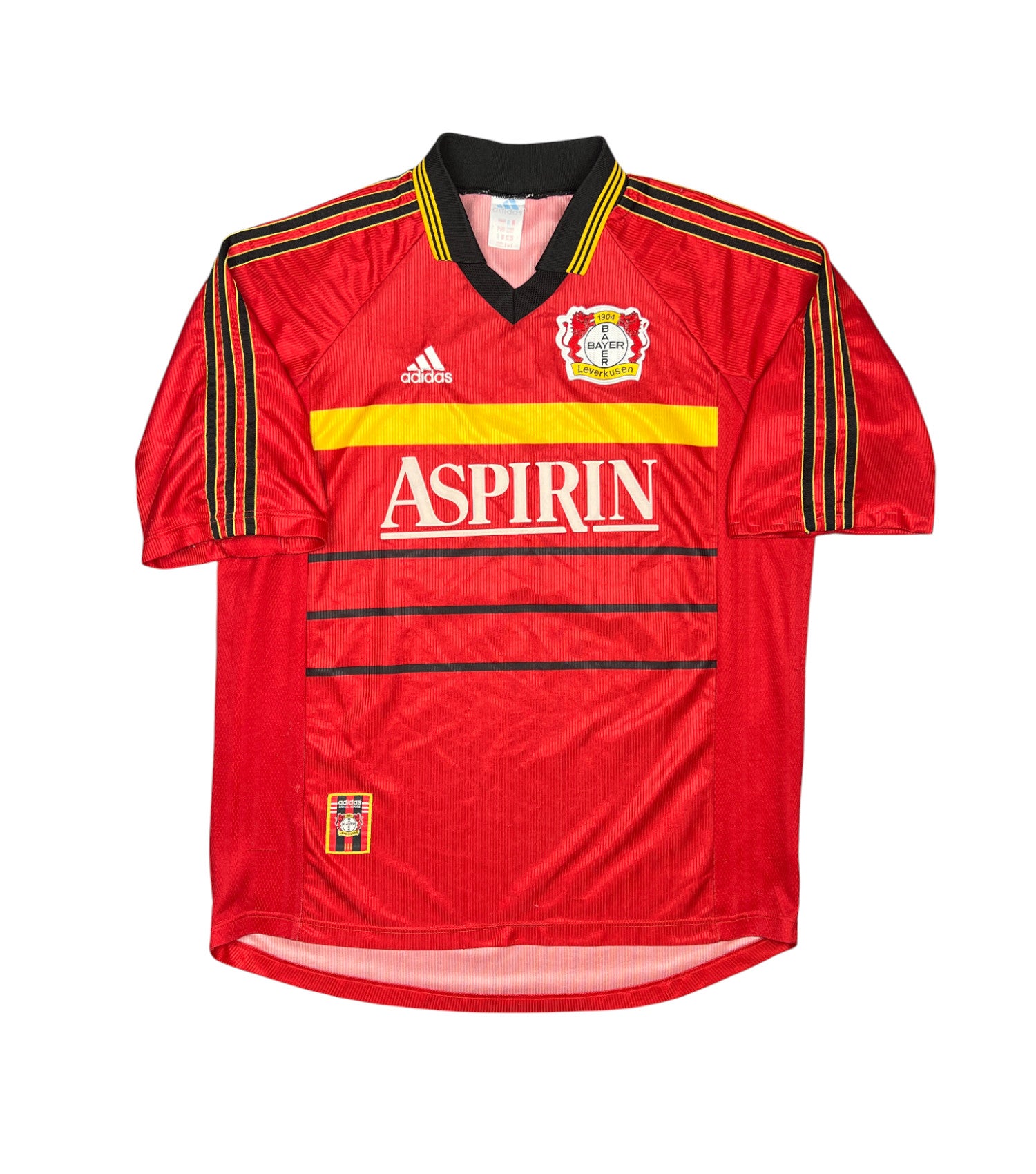 Bayer Leverkusen 1998-00 "Ballack" Heim Trikot (L) adidas