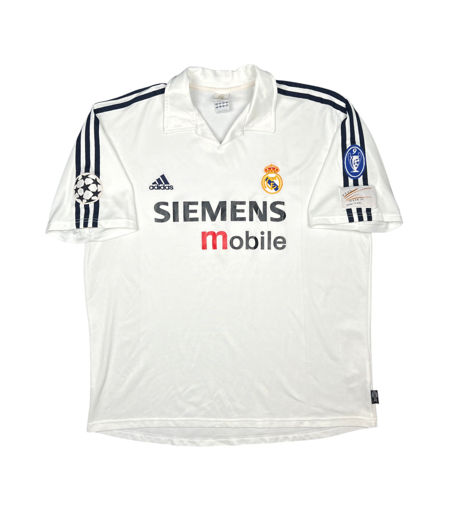 Real Madrid 2002-03 CL Heim Trikot (XL) adidas