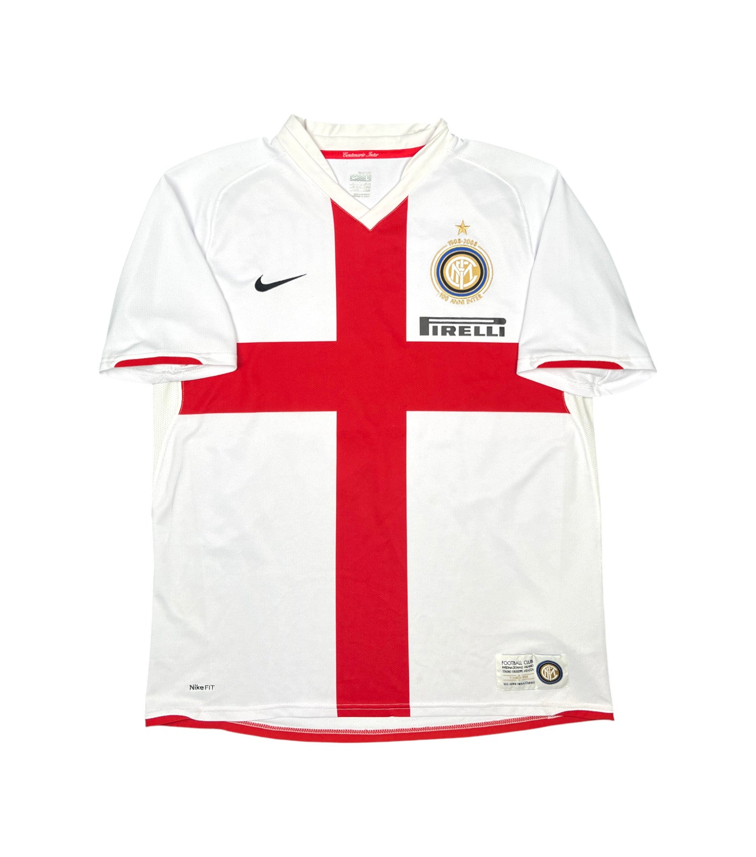 Inter Mailand 2007-08 "Adriano" Auswärts Trikot (L) nike