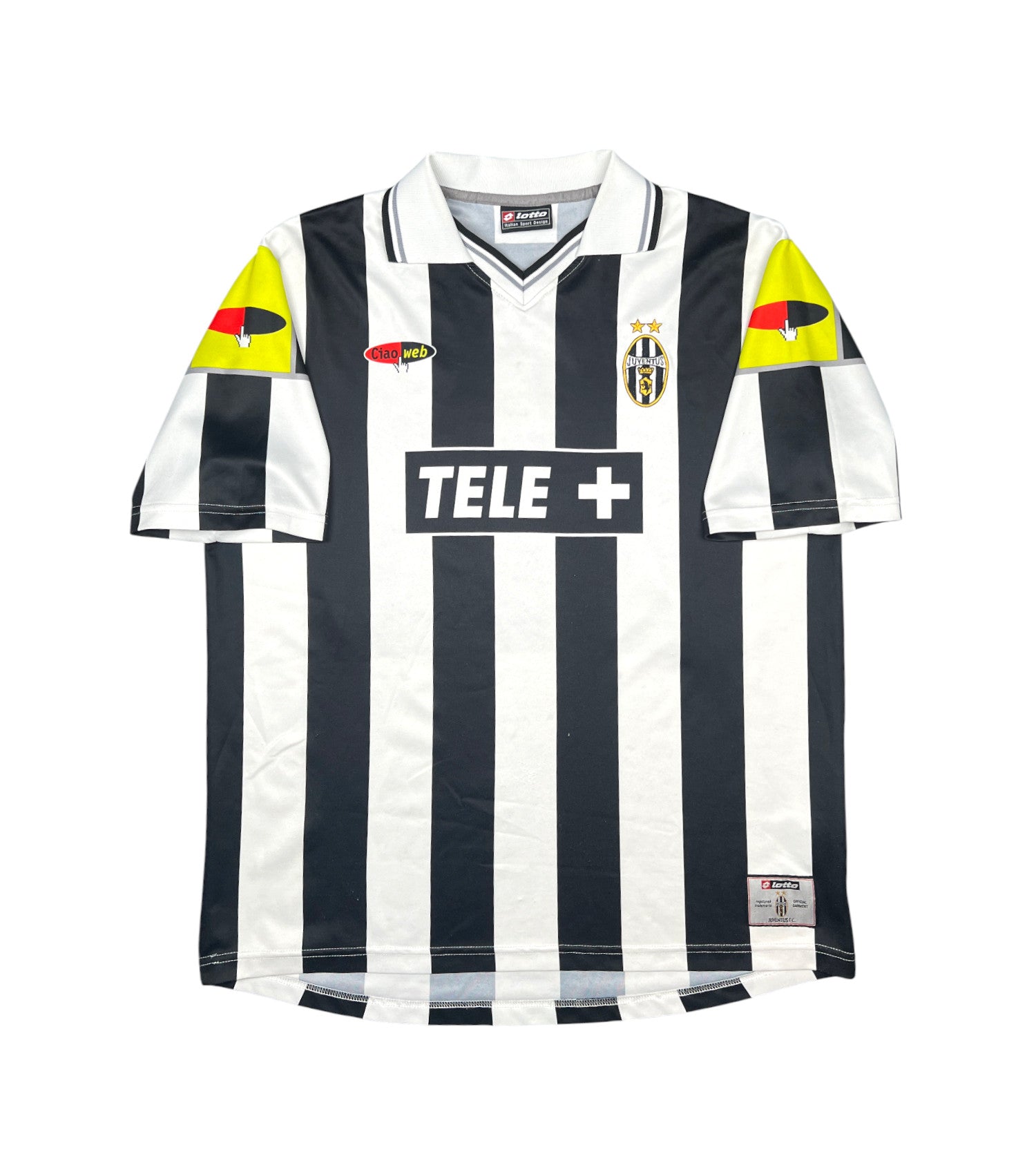Juventus 2000-01 "Zidane" Heim Trikot XL lotto
