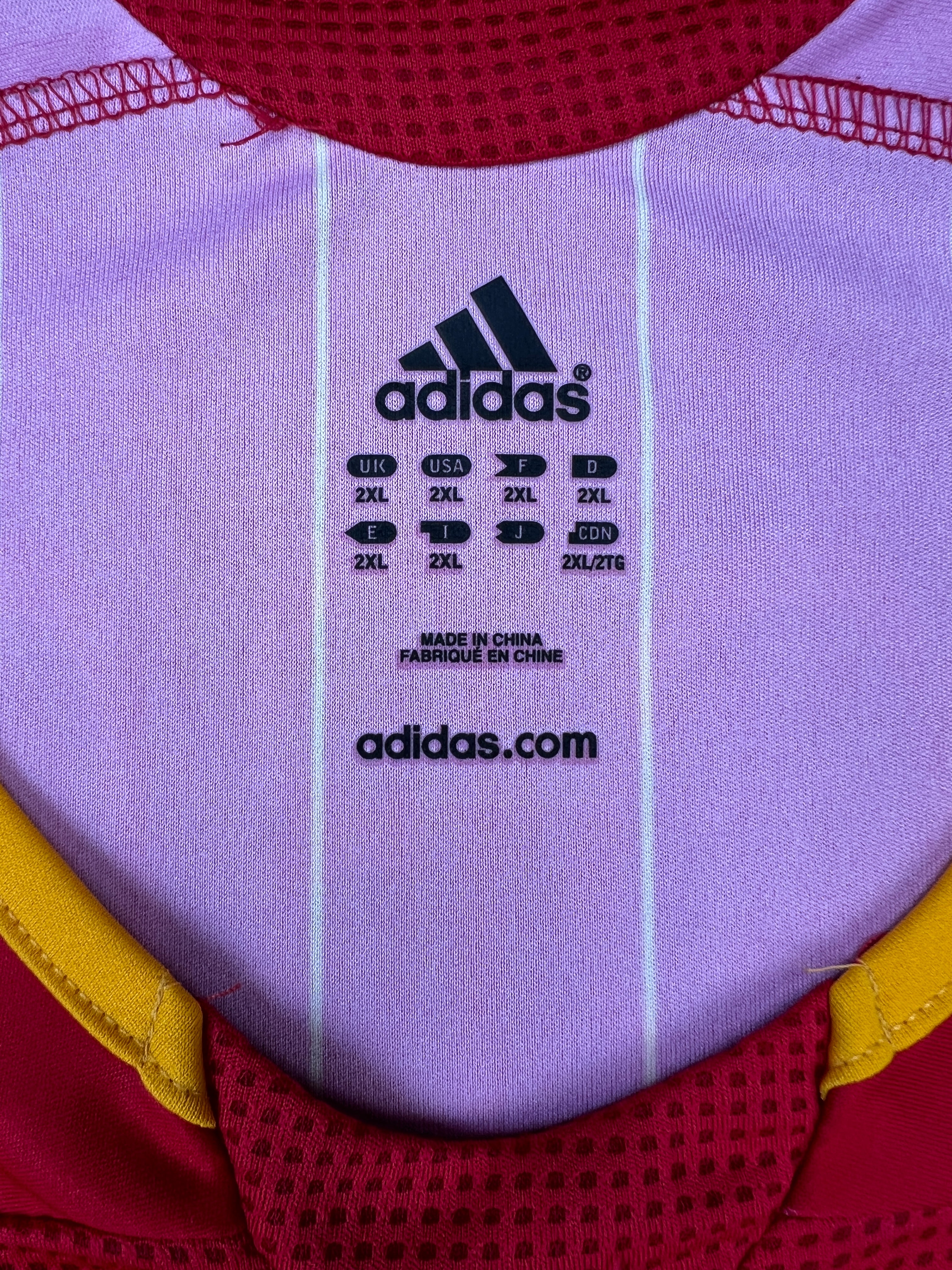 Spanien 2006 "Fernando Torres" Heim Trikot XXL adidas