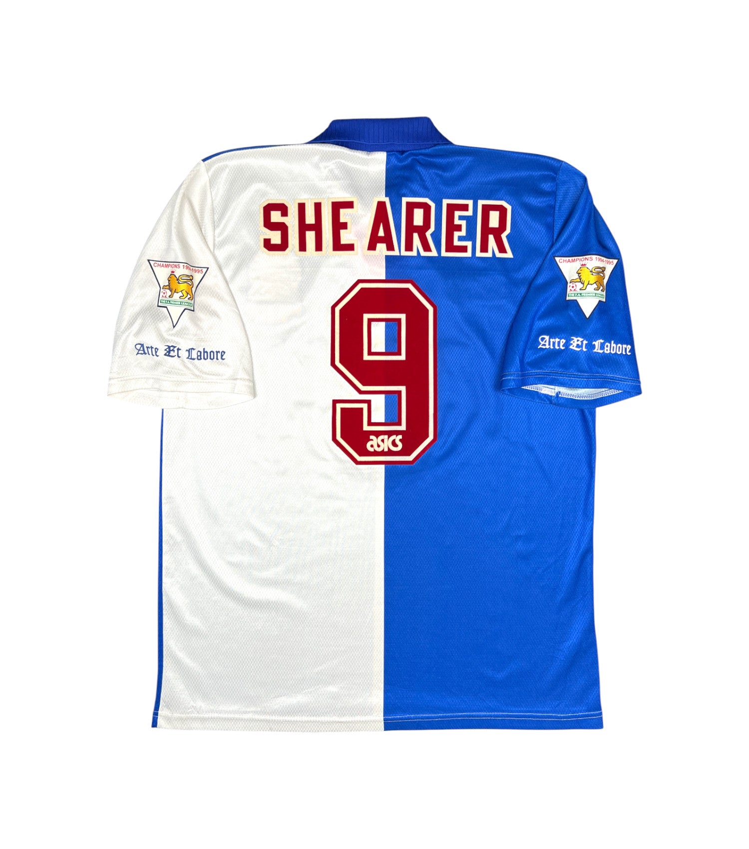 Blackburn Rovers 1995-96 "Shearer" Heim Trikot (L) asics