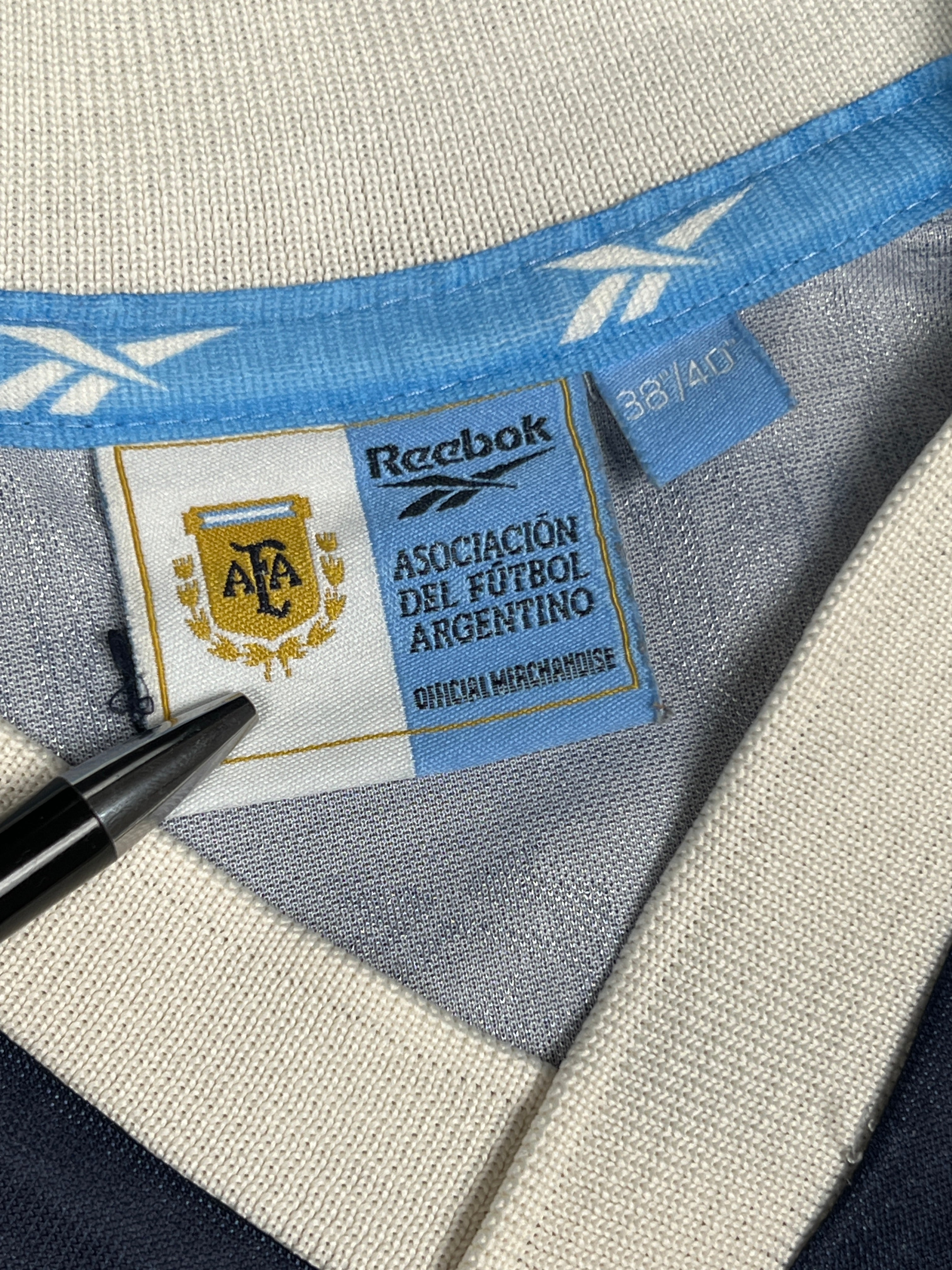 Argentinien 1999-01 Auswärts Trikot (M) adidas