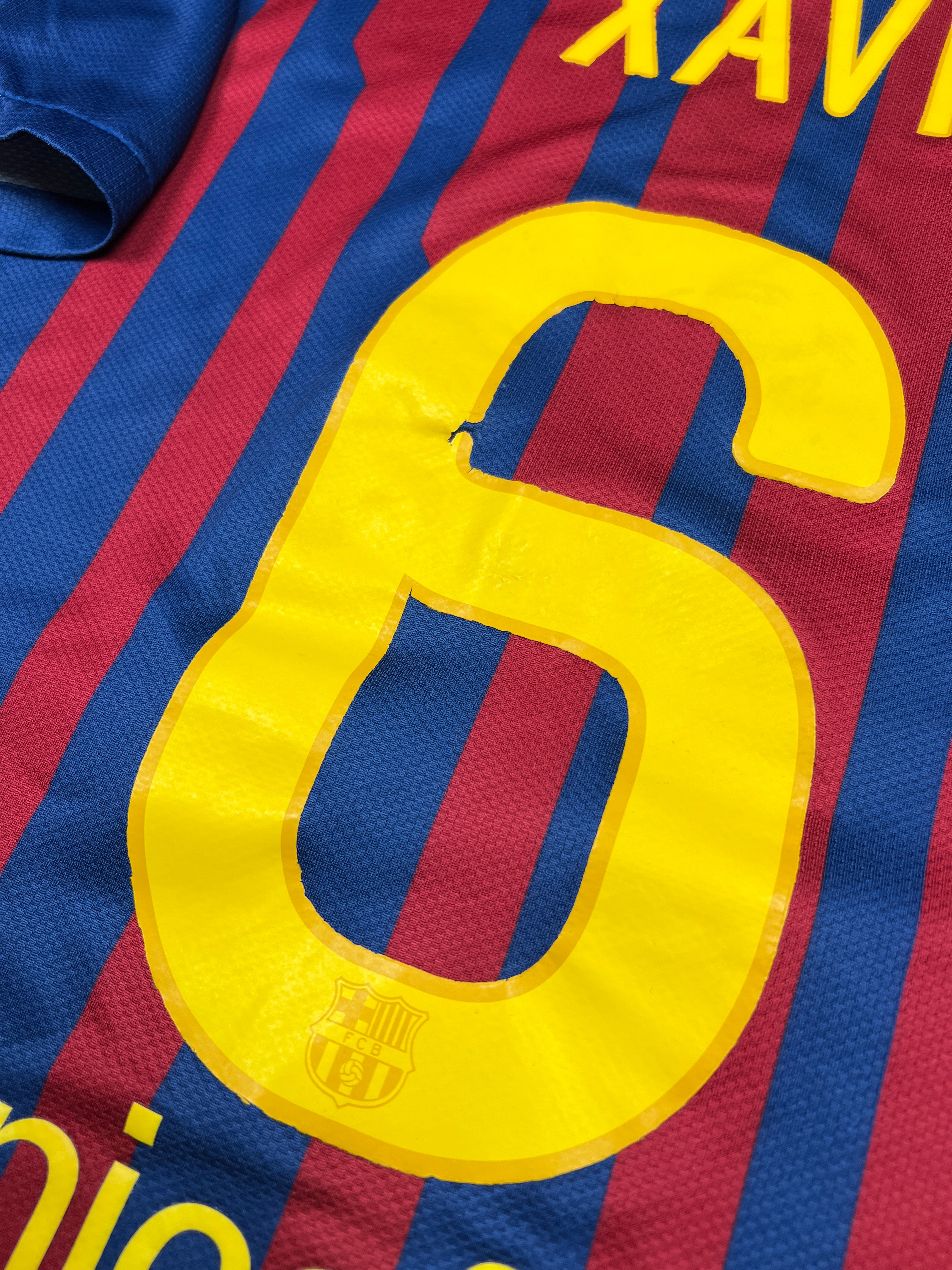 Barcelona 2011-12 "Xavi" Heim Trikot (M) nike