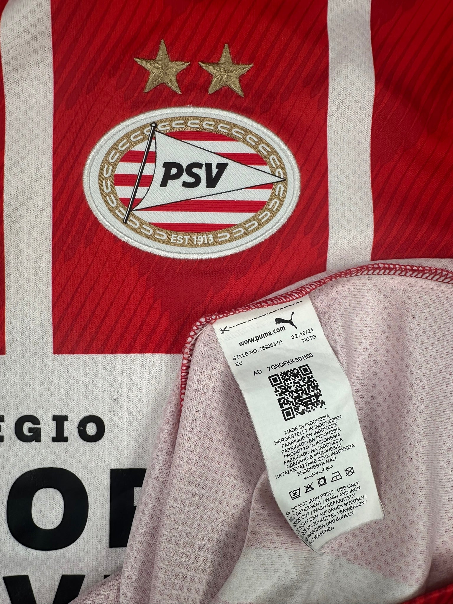 PSV Eindhoven 2021-22 "Götze" Heim Trikot L puma