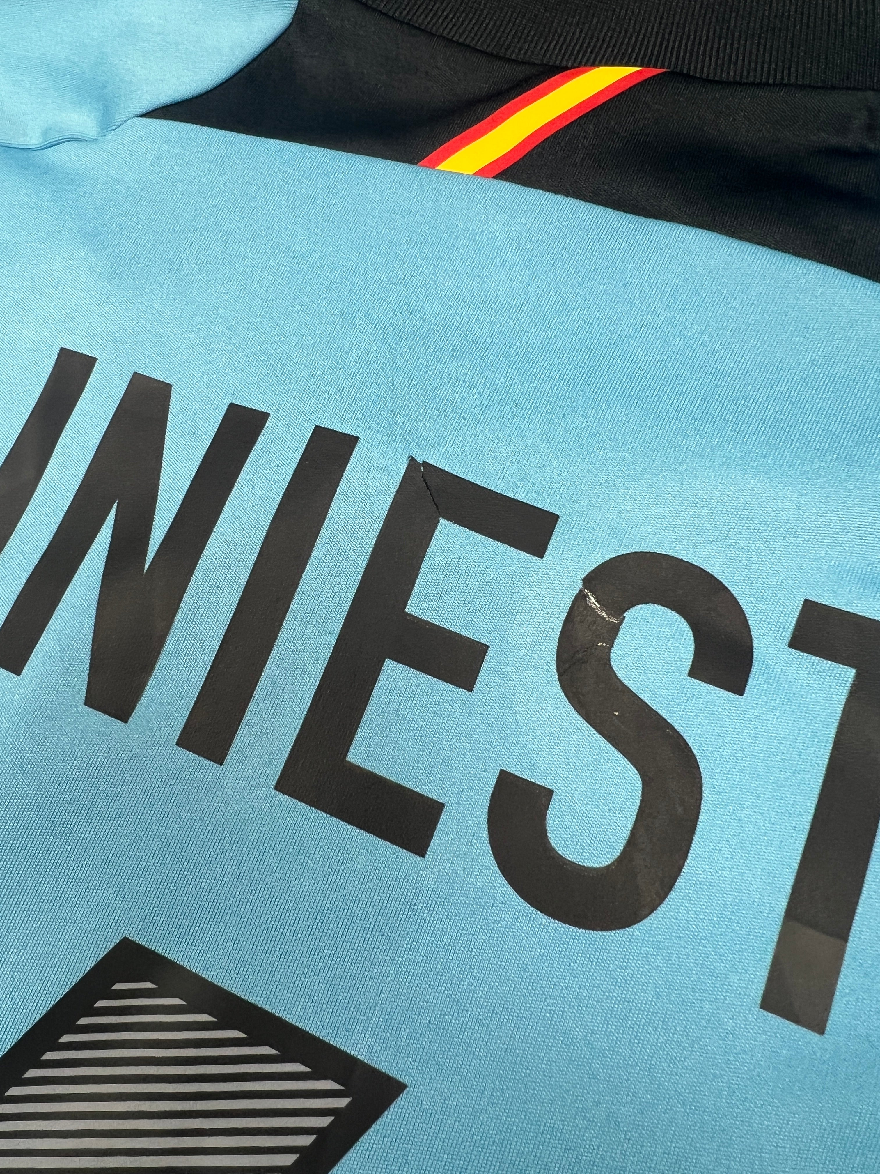 Spanien 2012 "Iniesta" Auswärts Trikot (S) adidas