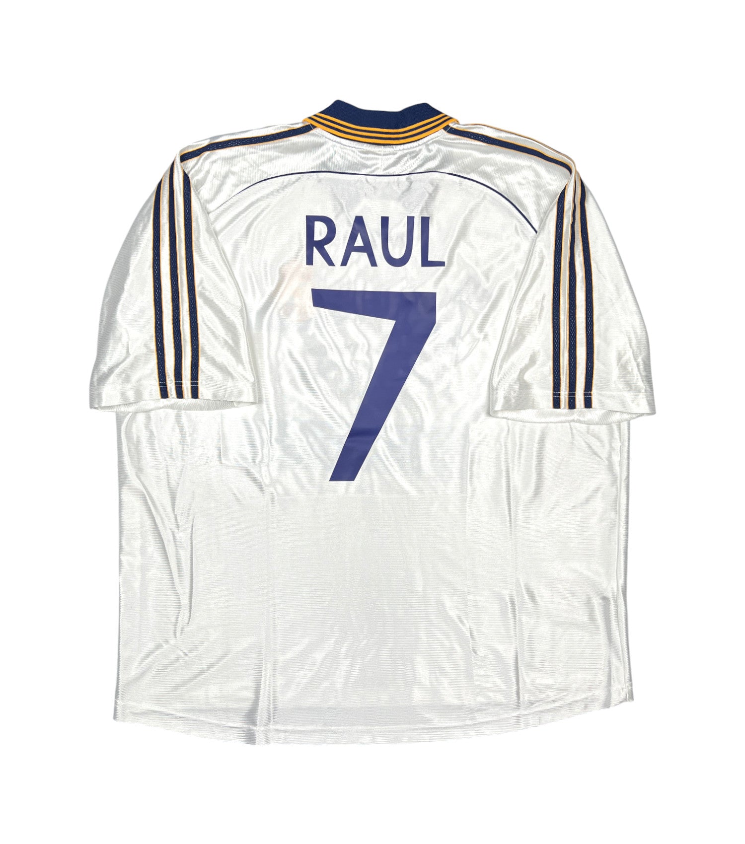 Real Madrid 1998-00 "Raul" Heim Trikot + Shorts (XL) adidas