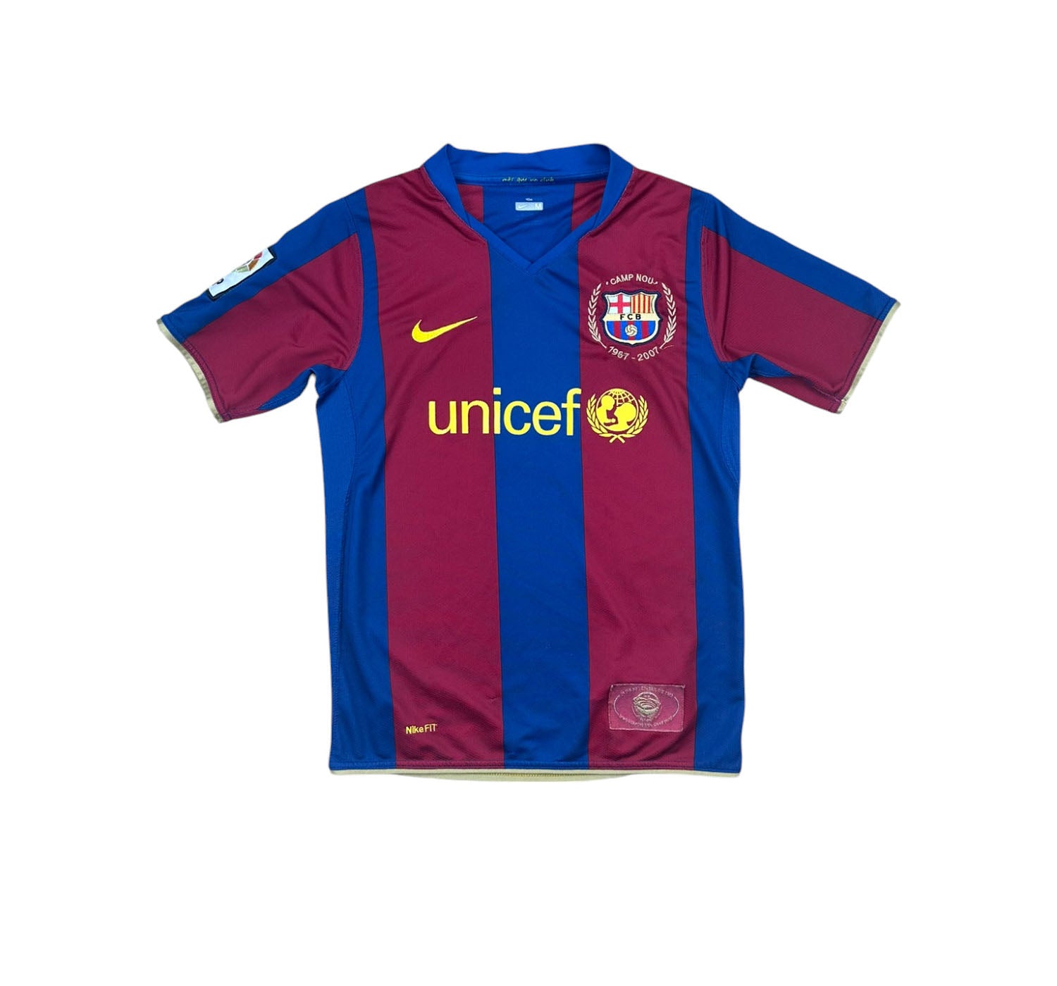 Barcelona 2007-08 Heim Trikot Kinder M nike