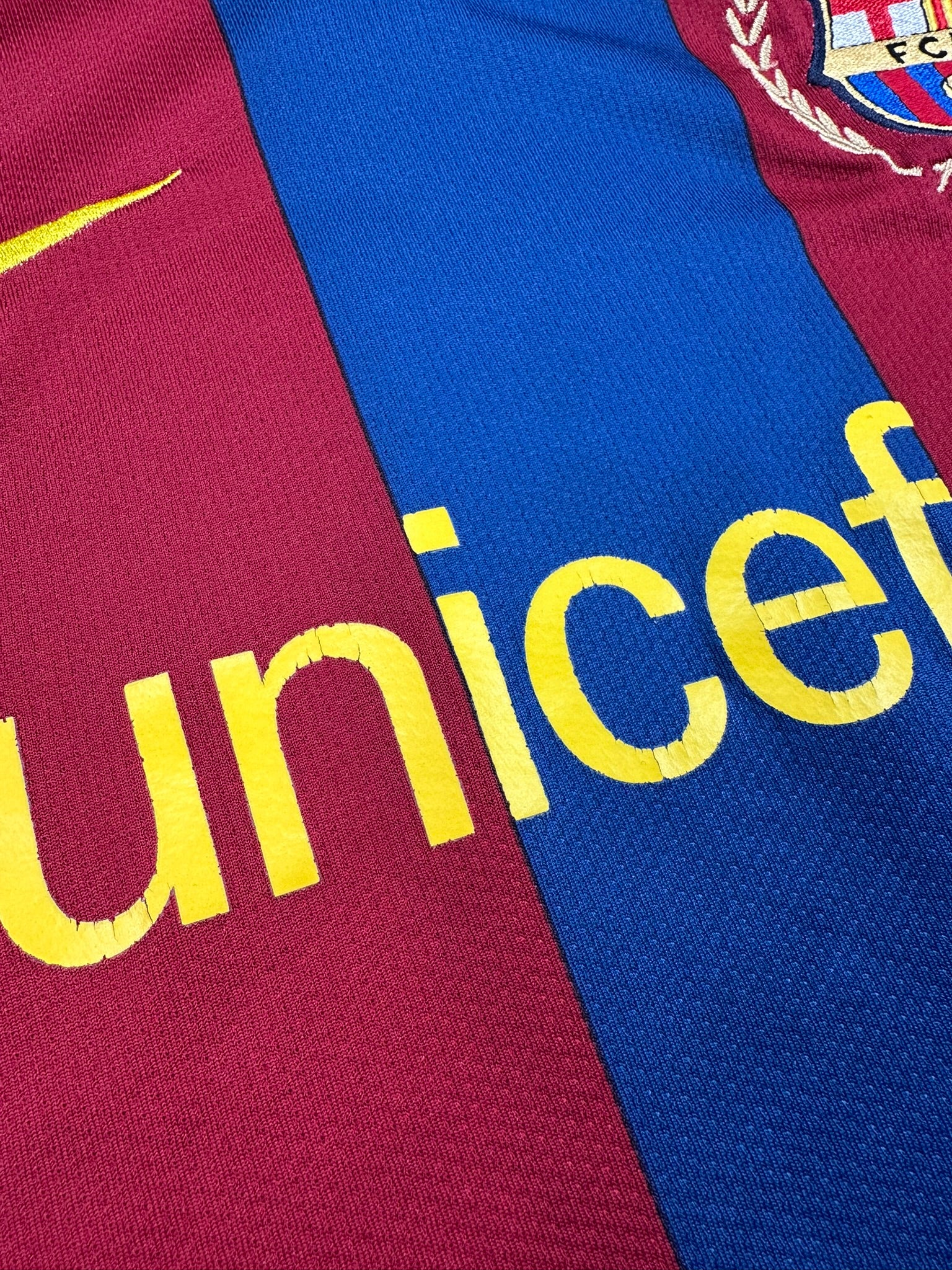 Barcelona 2007-08 Heim Trikot Kinder M nike