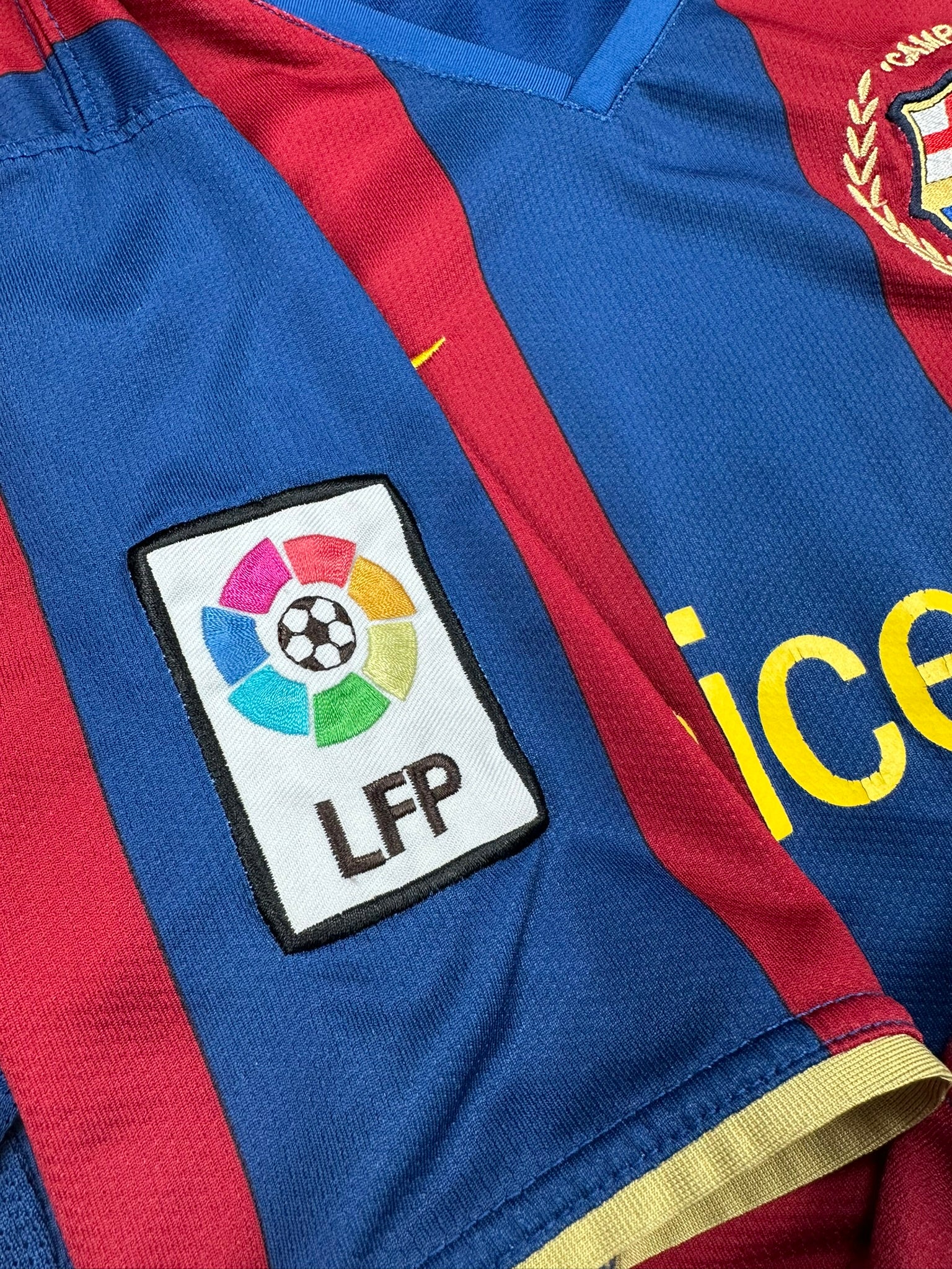 Barcelona 2007-08 Heim Trikot Kinder M nike